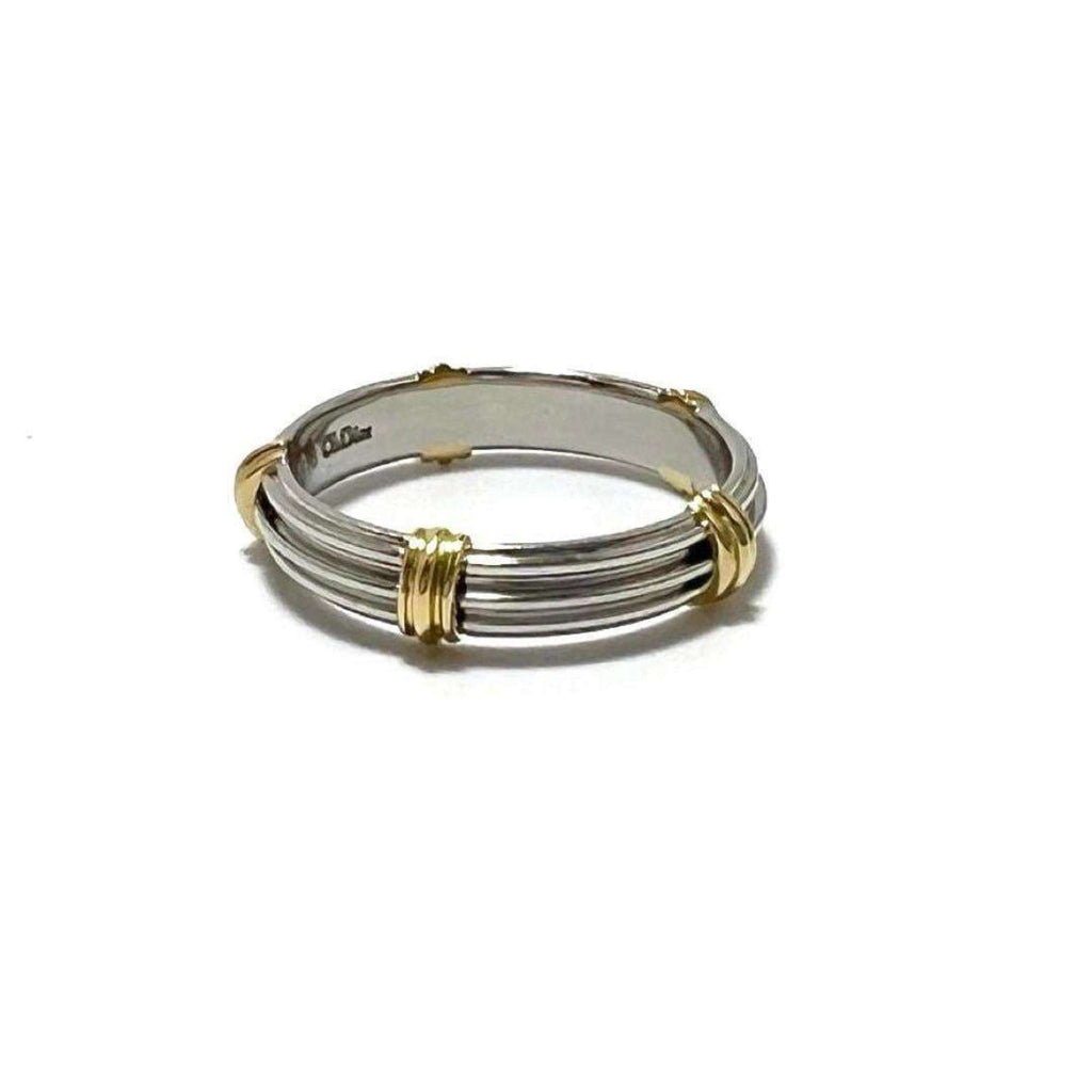 Ring Platinum and 18K Yellow Gold