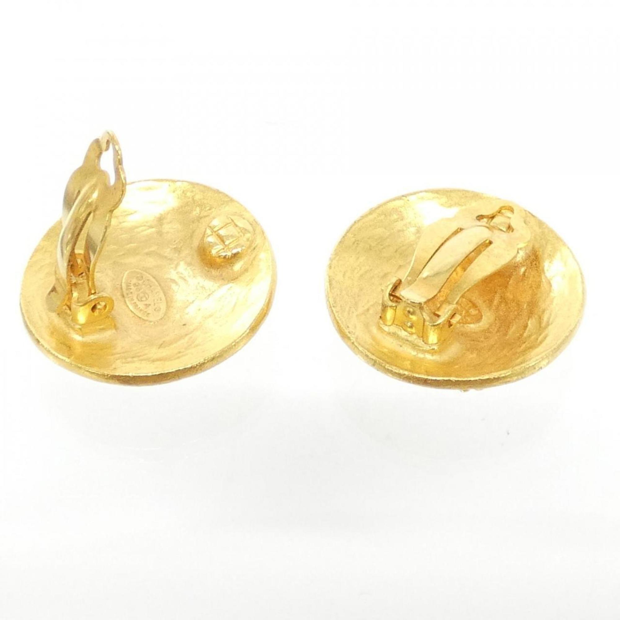 Earrings Gold-Tone Metal