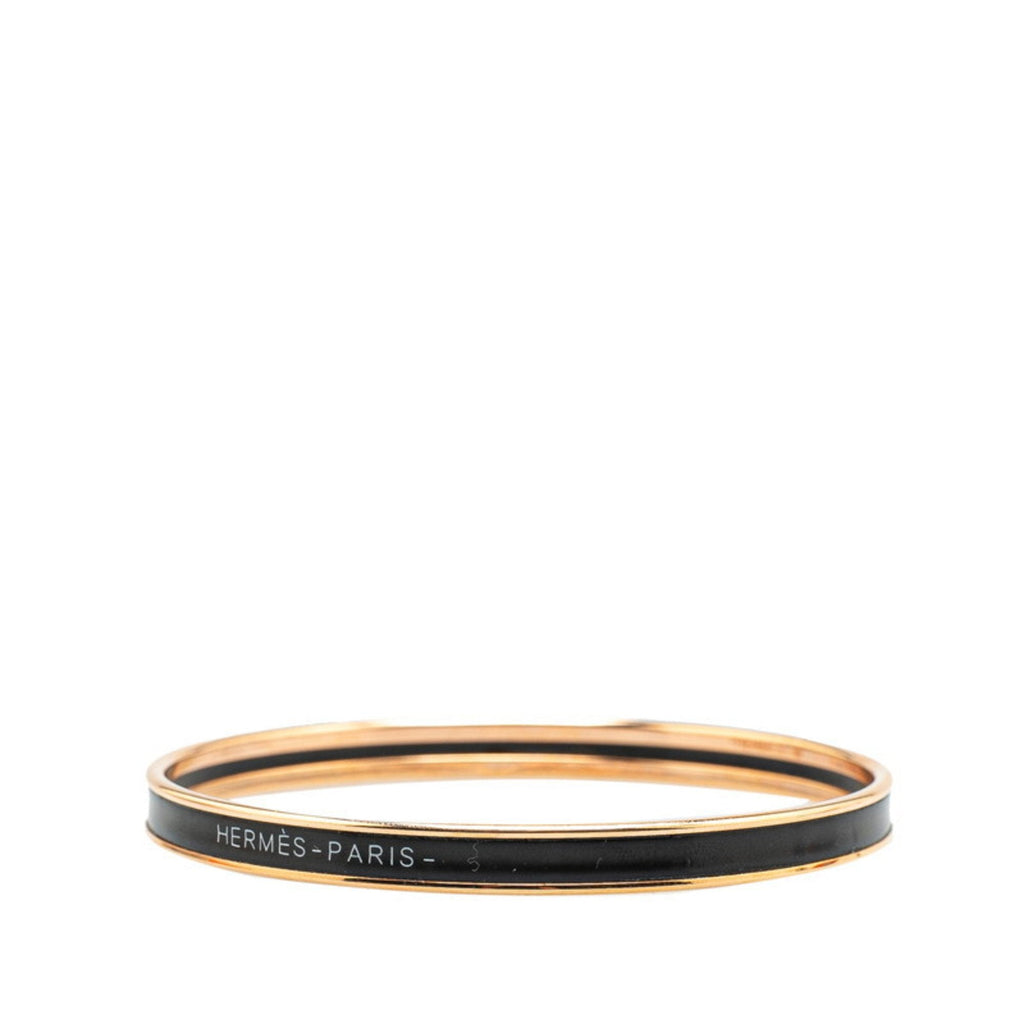 Bangle Black and Gold Bracelet