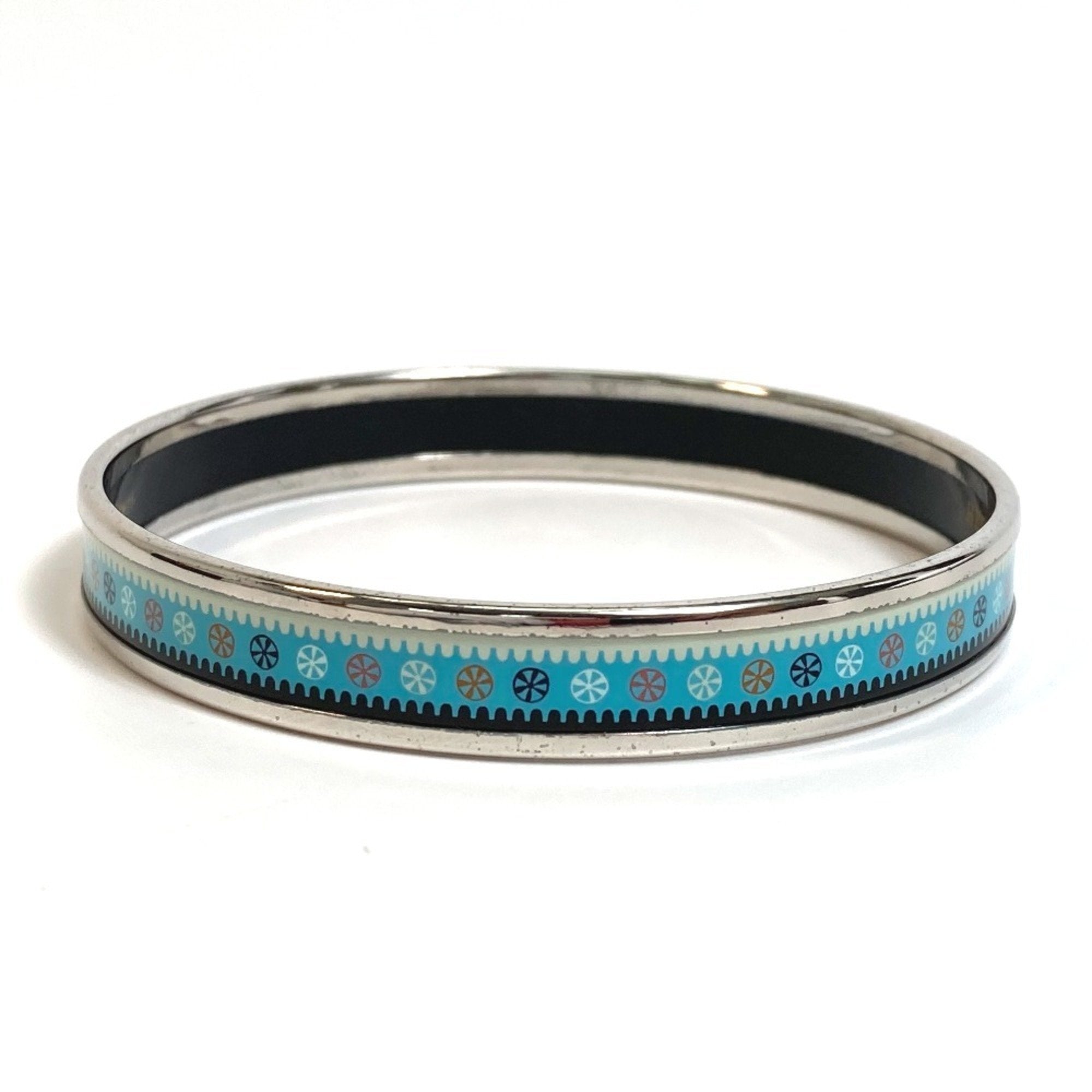 Cloisonné and Enamel Bracelet Blue Light Blue Mini