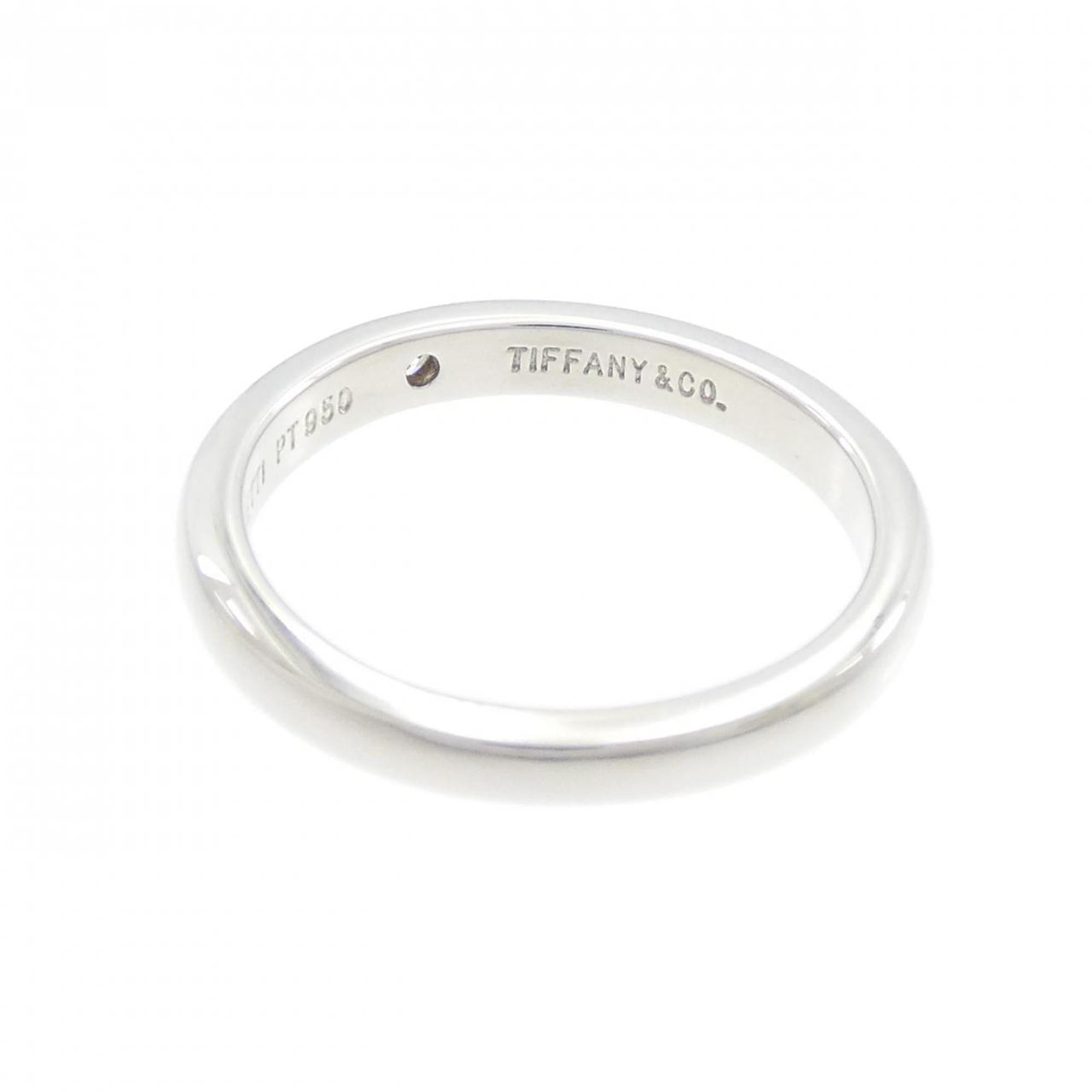 Stacking Band Ring Platinum with Diamond