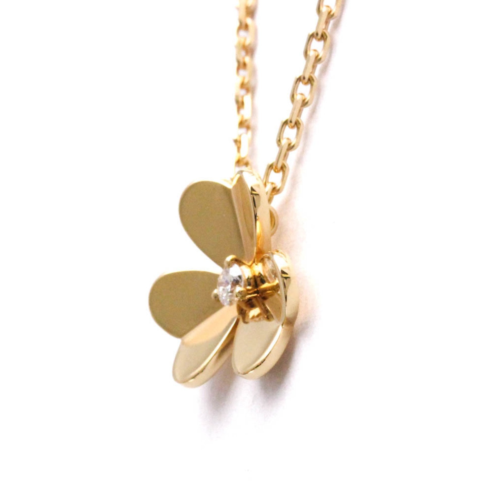Frivole Pendant Necklace 18K Rose Gold with Diamond