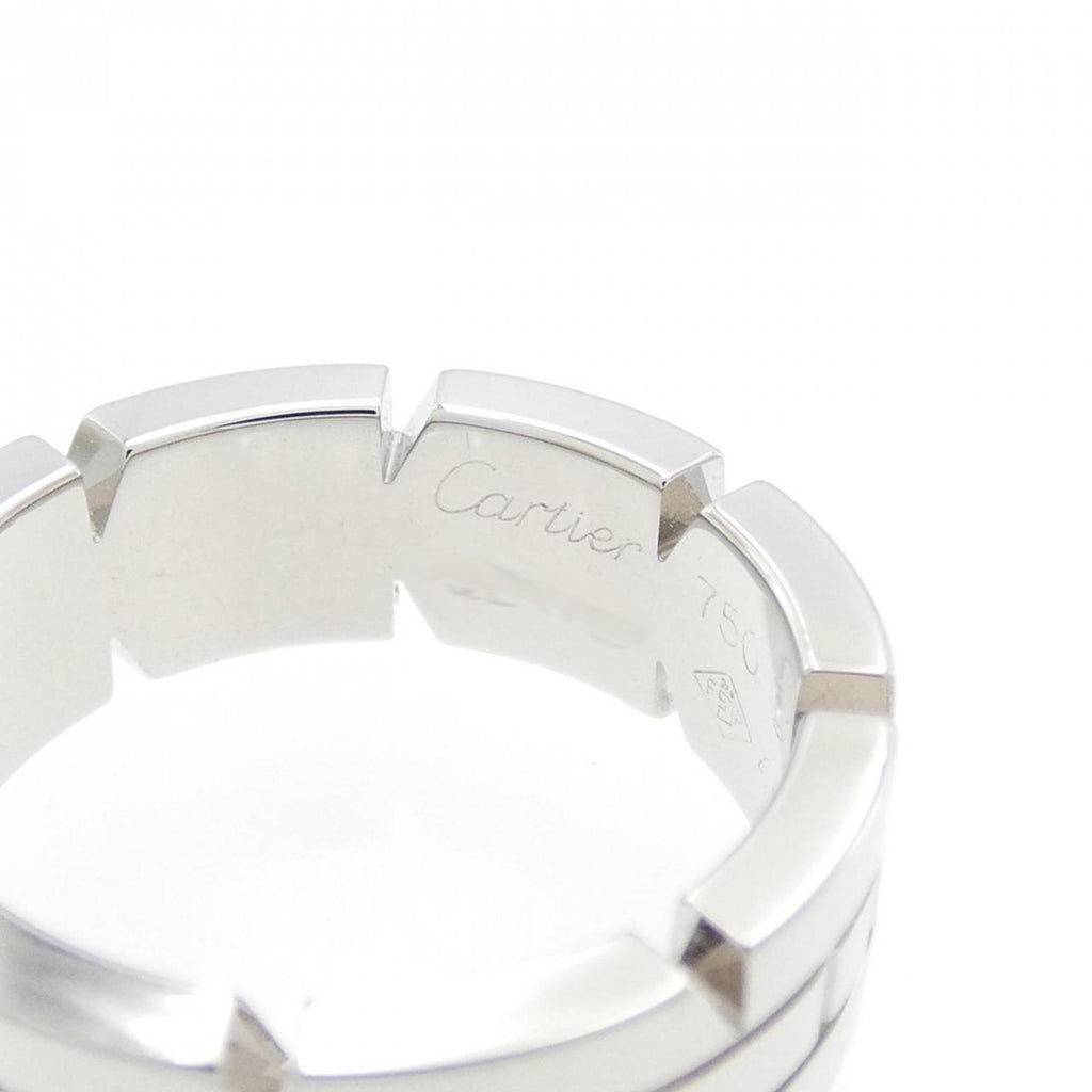 Band Ring 18K White Gold with Diamond