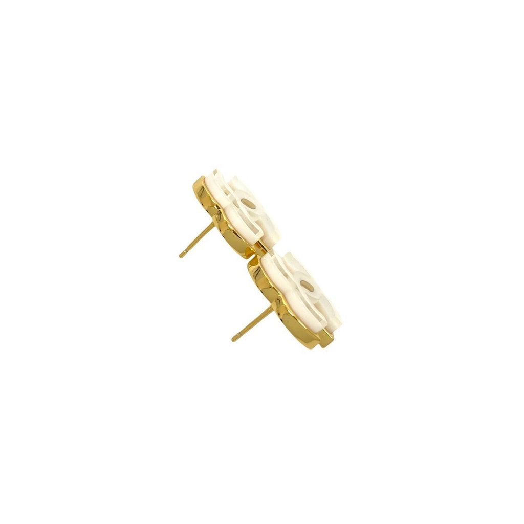 CC Logo Earrings Metal
