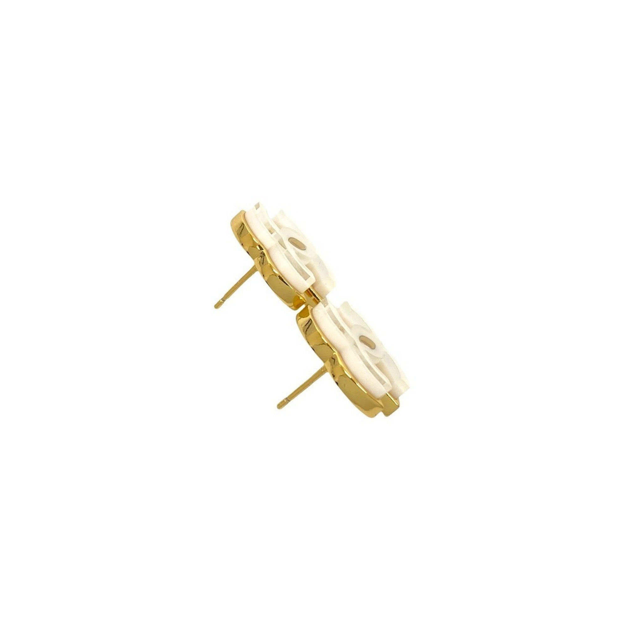 CC Logo Earrings Metal
