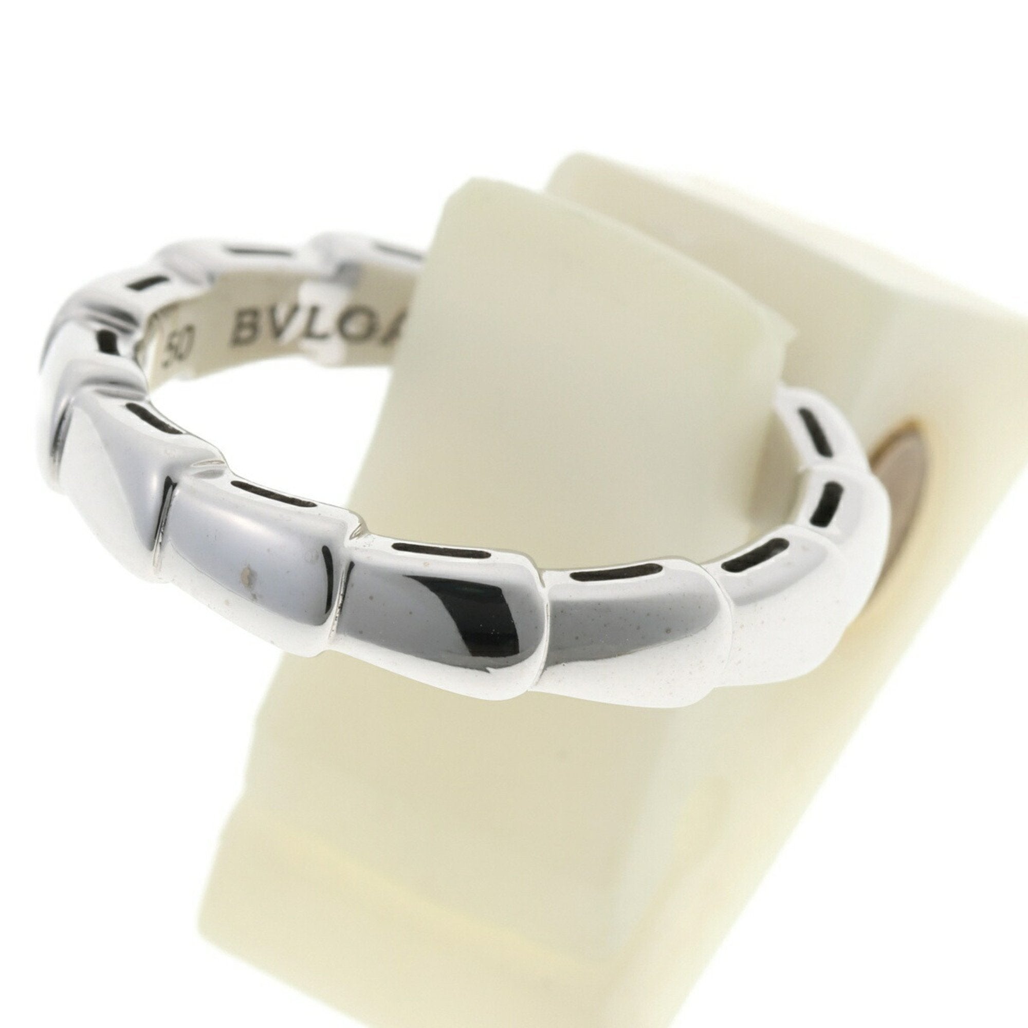 Serpenti Viper Ring 18K White Gold