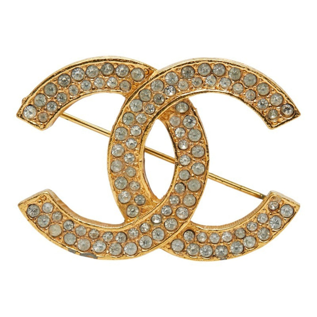 CC Logo Brooch Metal