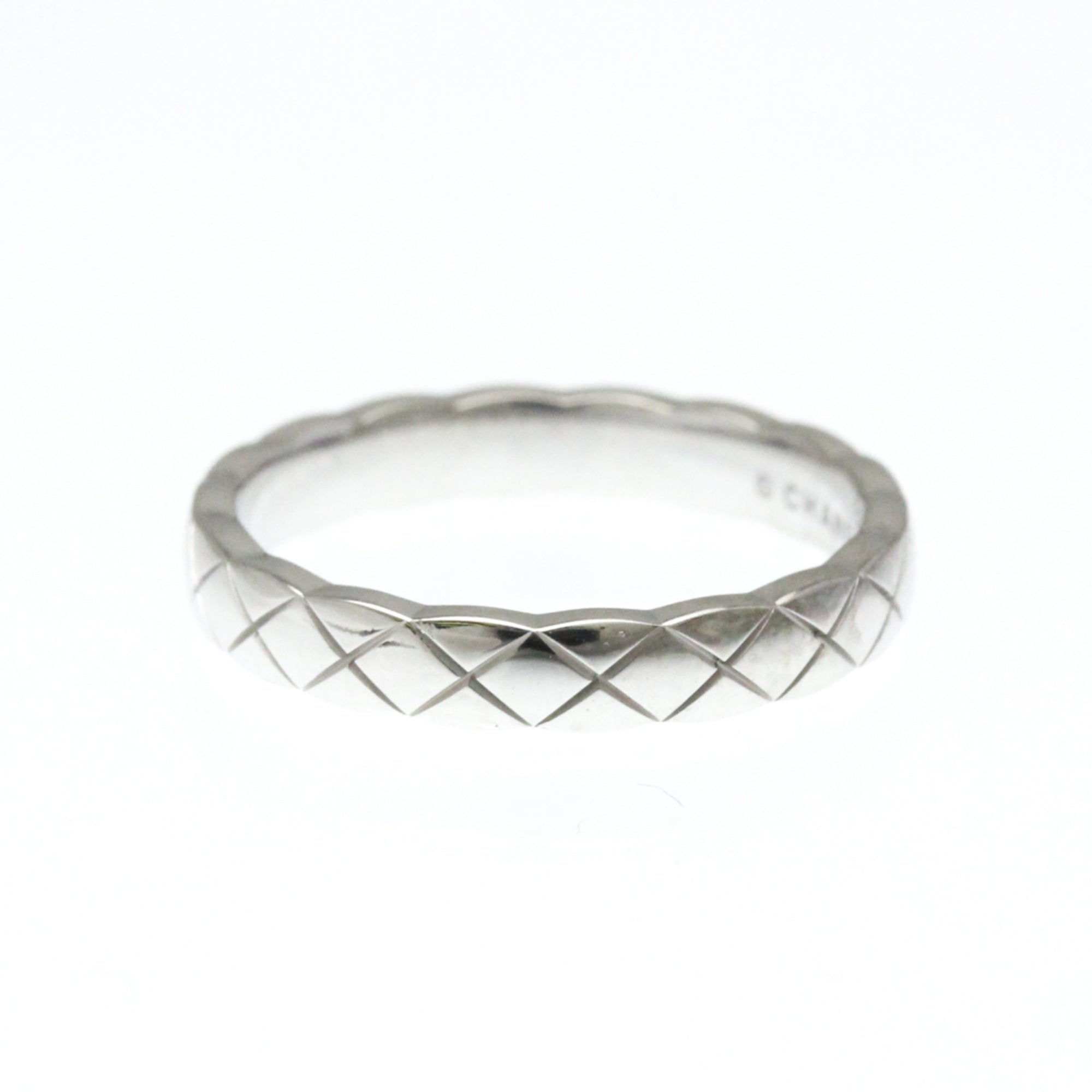 Coco Crush Ring 18K White Gold Mini