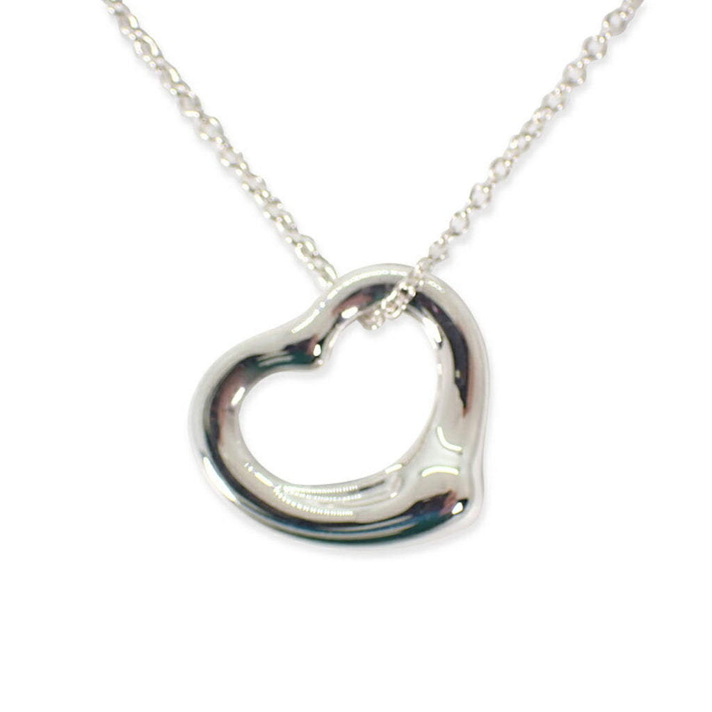 Heart Pendant Necklace Sterling Silver