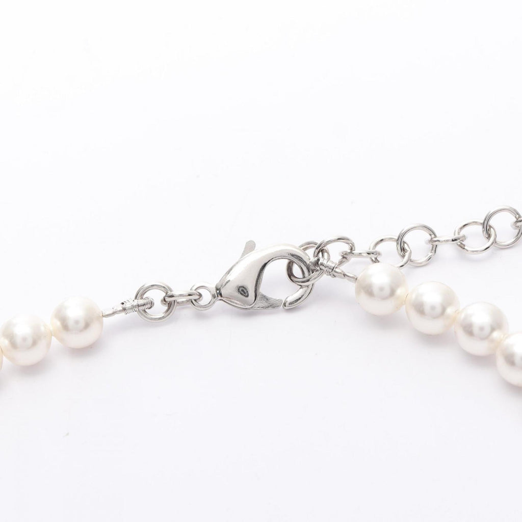 CC Logo Pendant Necklace Sterling Silver