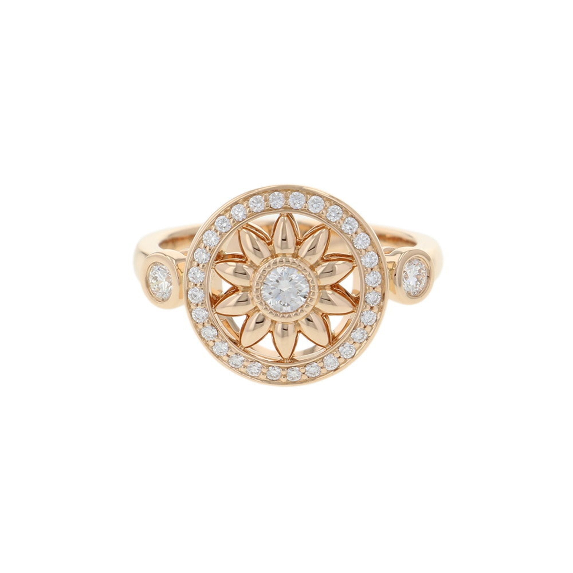 Ring 18K Rose Gold with Diamond