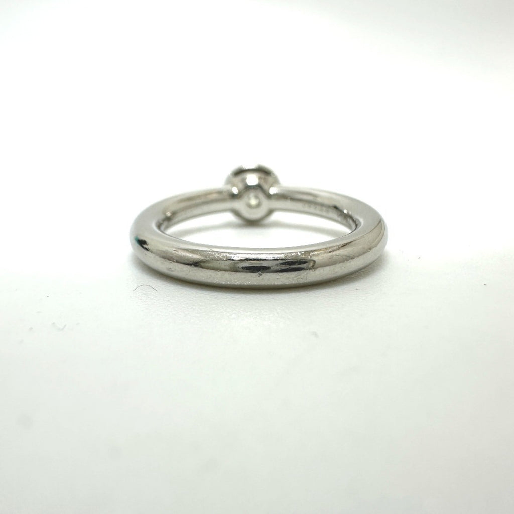 Band Ring Platinum with Diamond