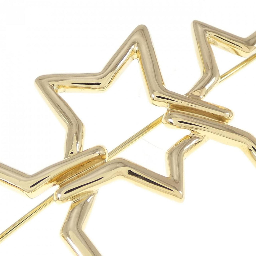 Star Brooch 18K Yellow Gold