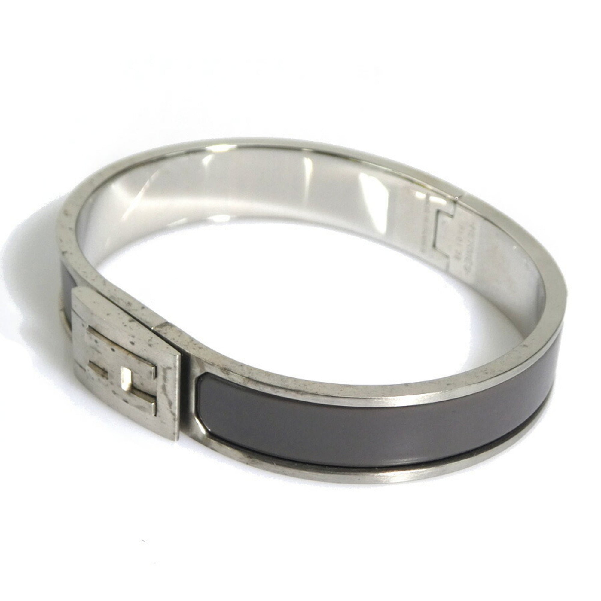 Bracelet Metal Gray Matte Silver