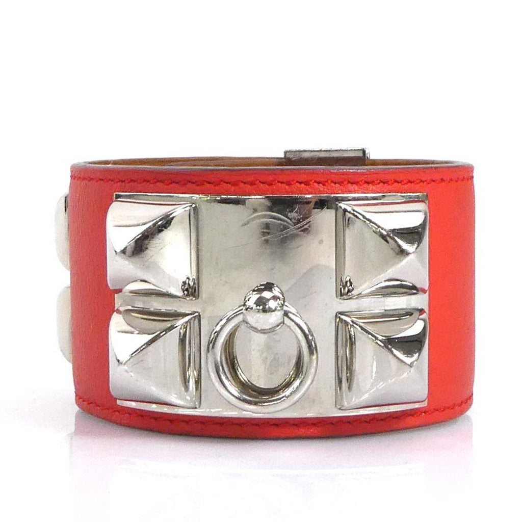 Collier de Chien Bracelet Leather and Metal