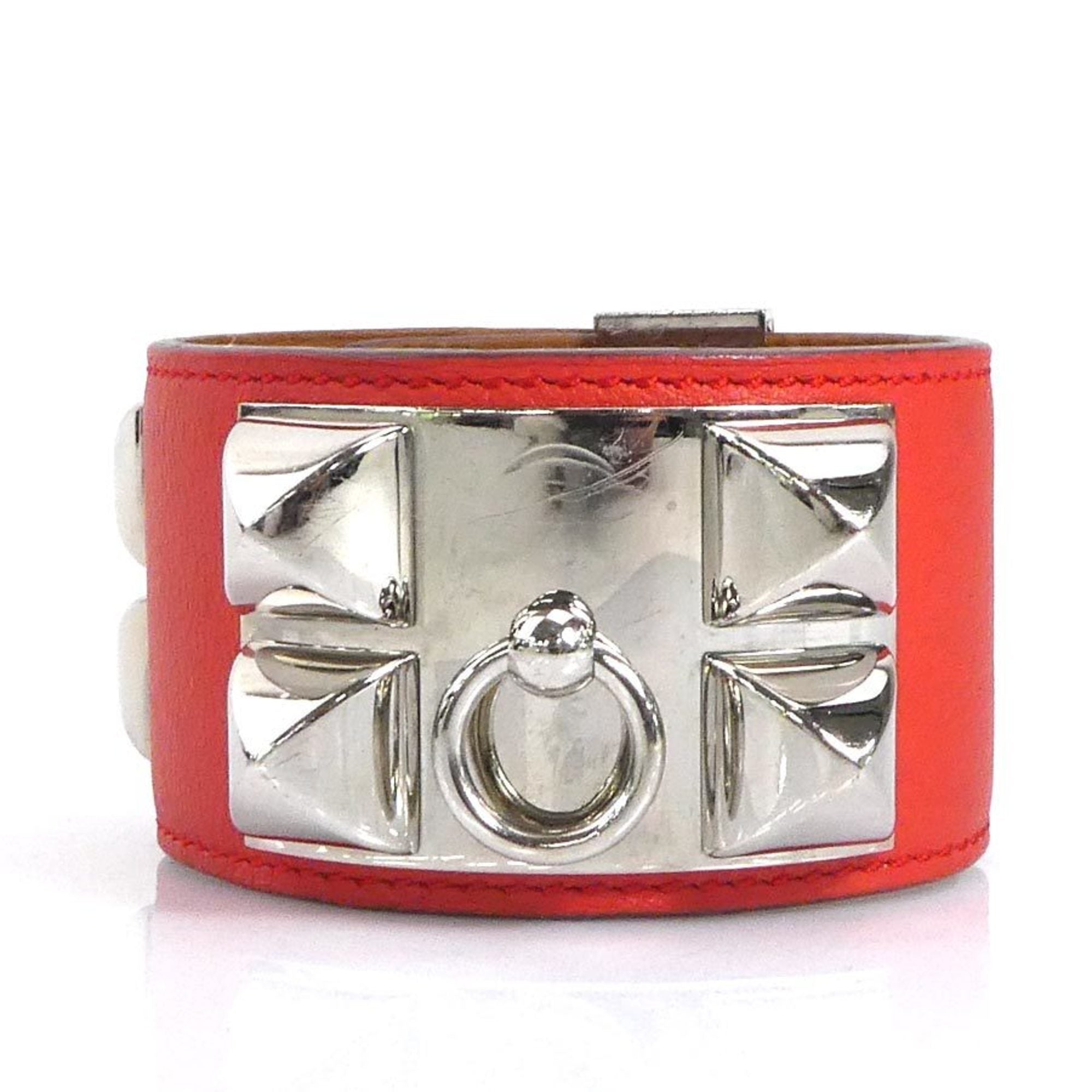 Collier de Chien Bracelet Leather and Metal