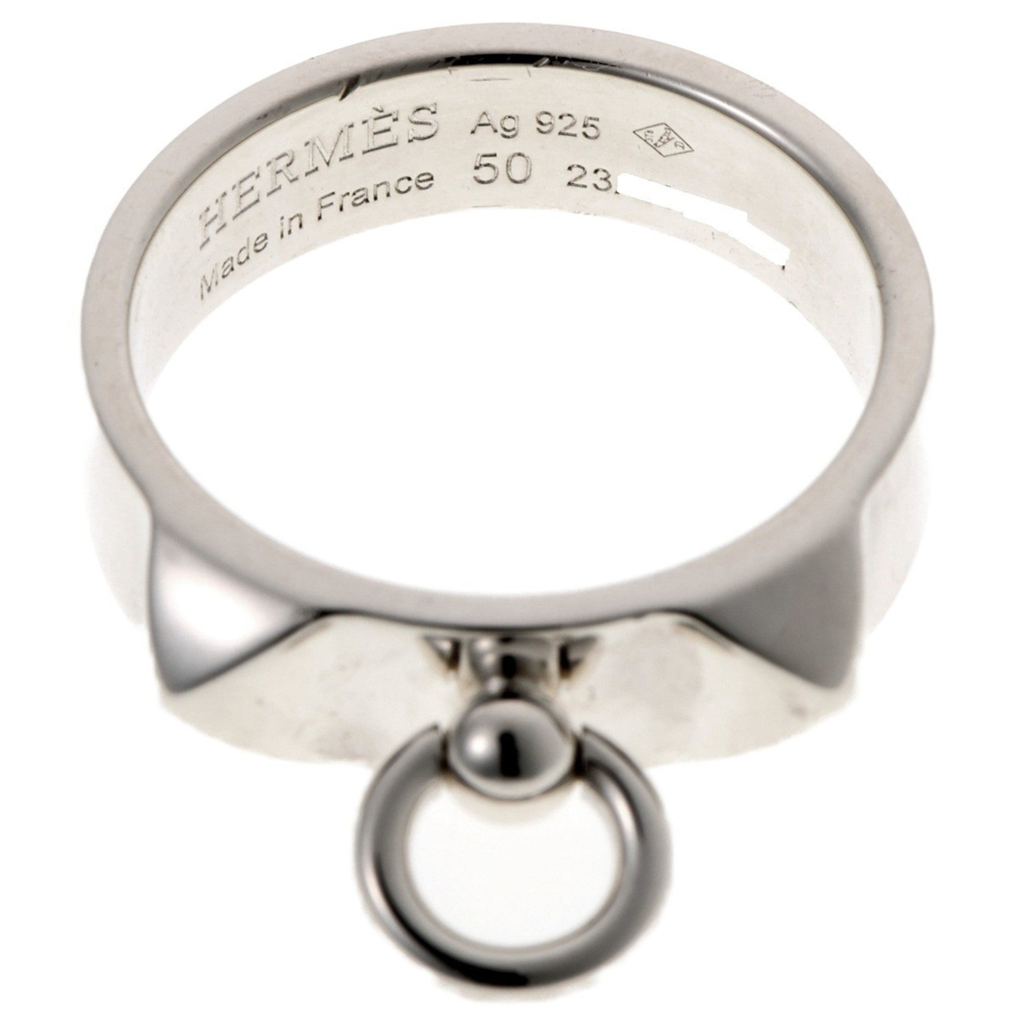 Collier de Chien Ring Sterling Silver Small