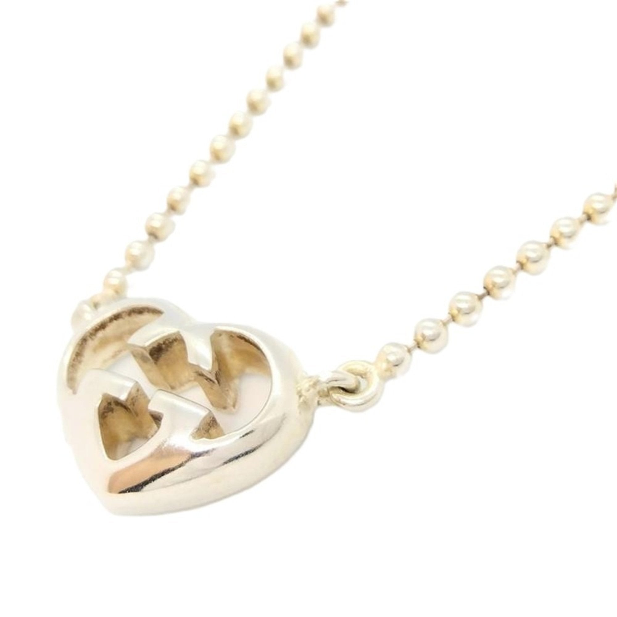 Love Brit Interlocking G Pendant Necklace Sterling Silver
