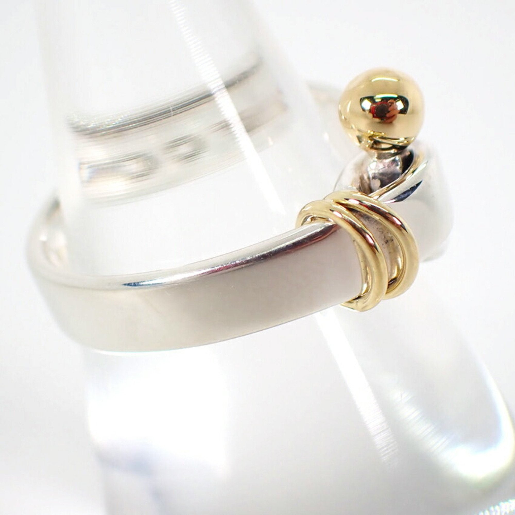 Ring Sterling Silver and 18K Yellow Gold