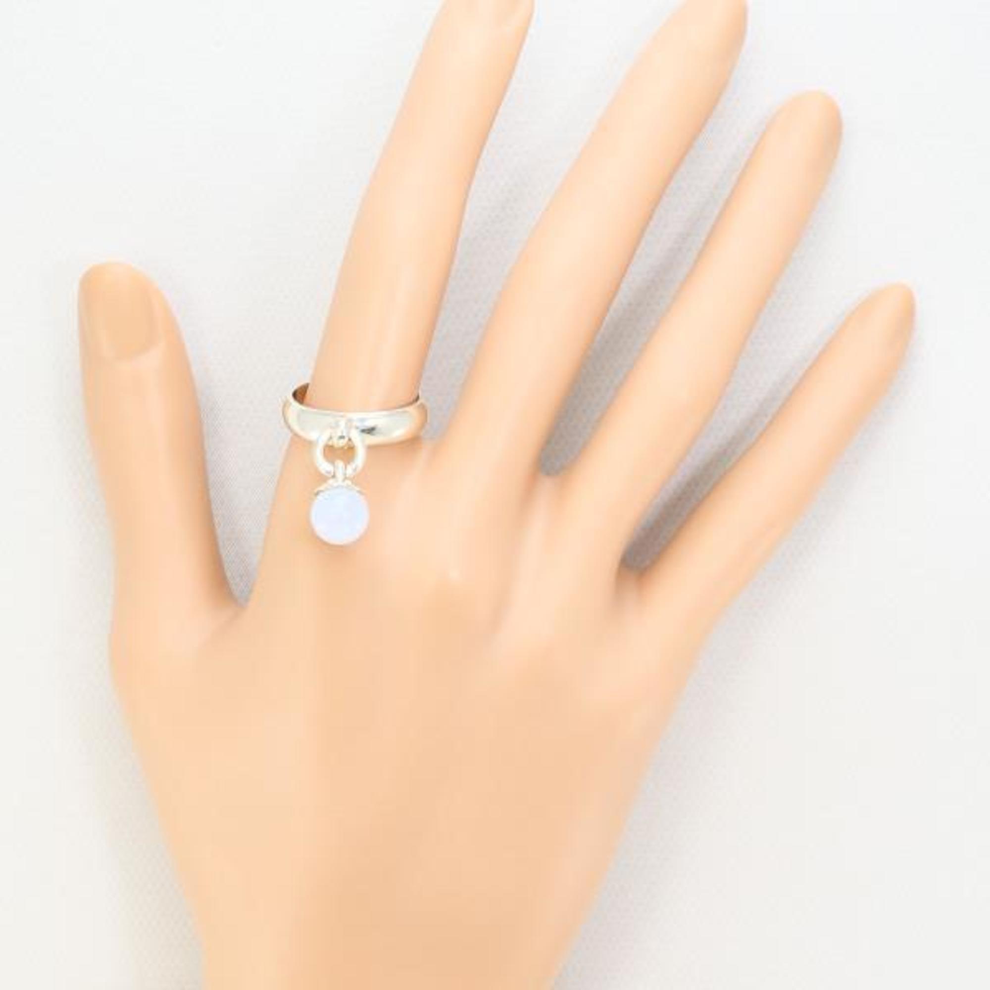 Ring Sterling Silver with Blue Lace Agate