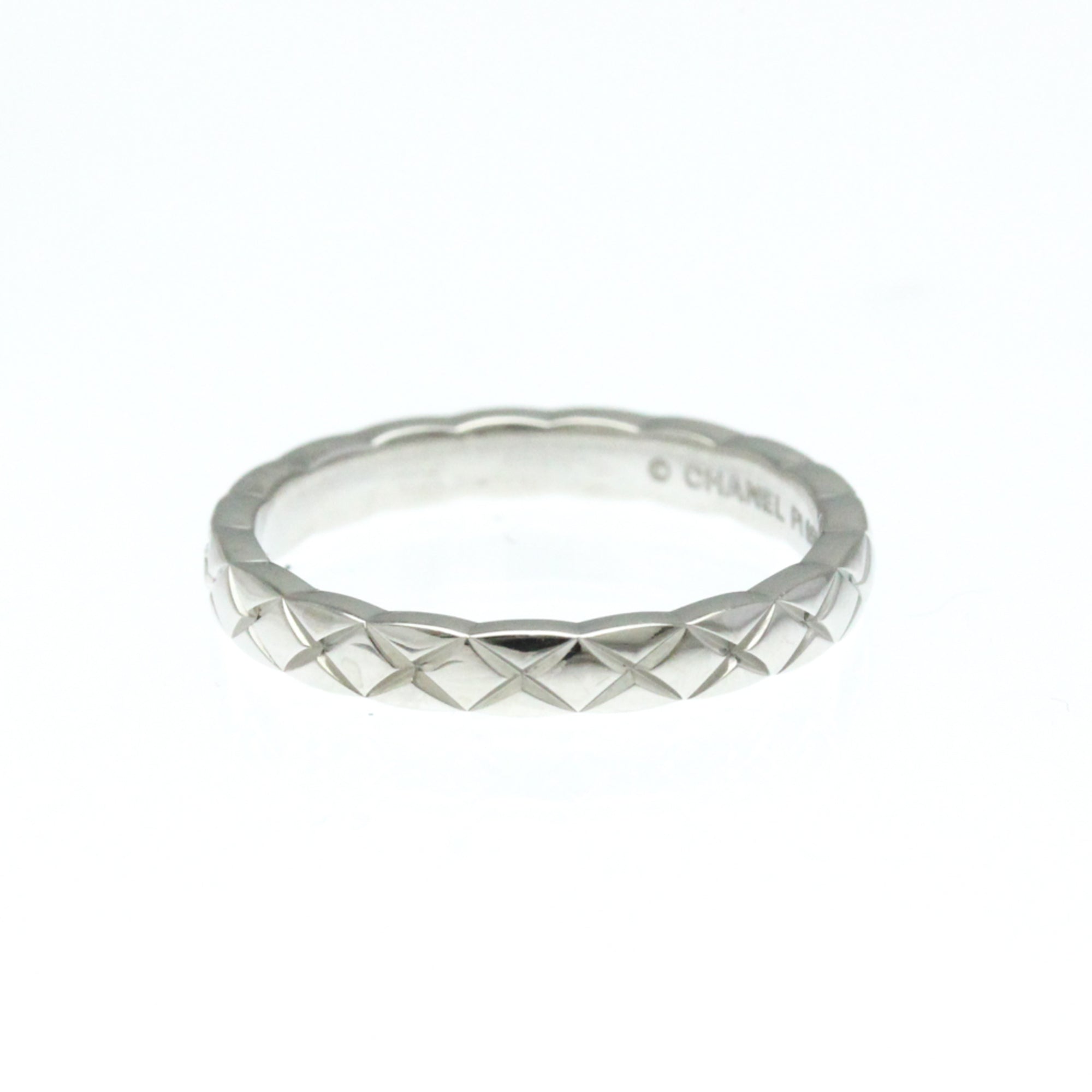 Coco Crush Ring Platinum Mini with Diamond
