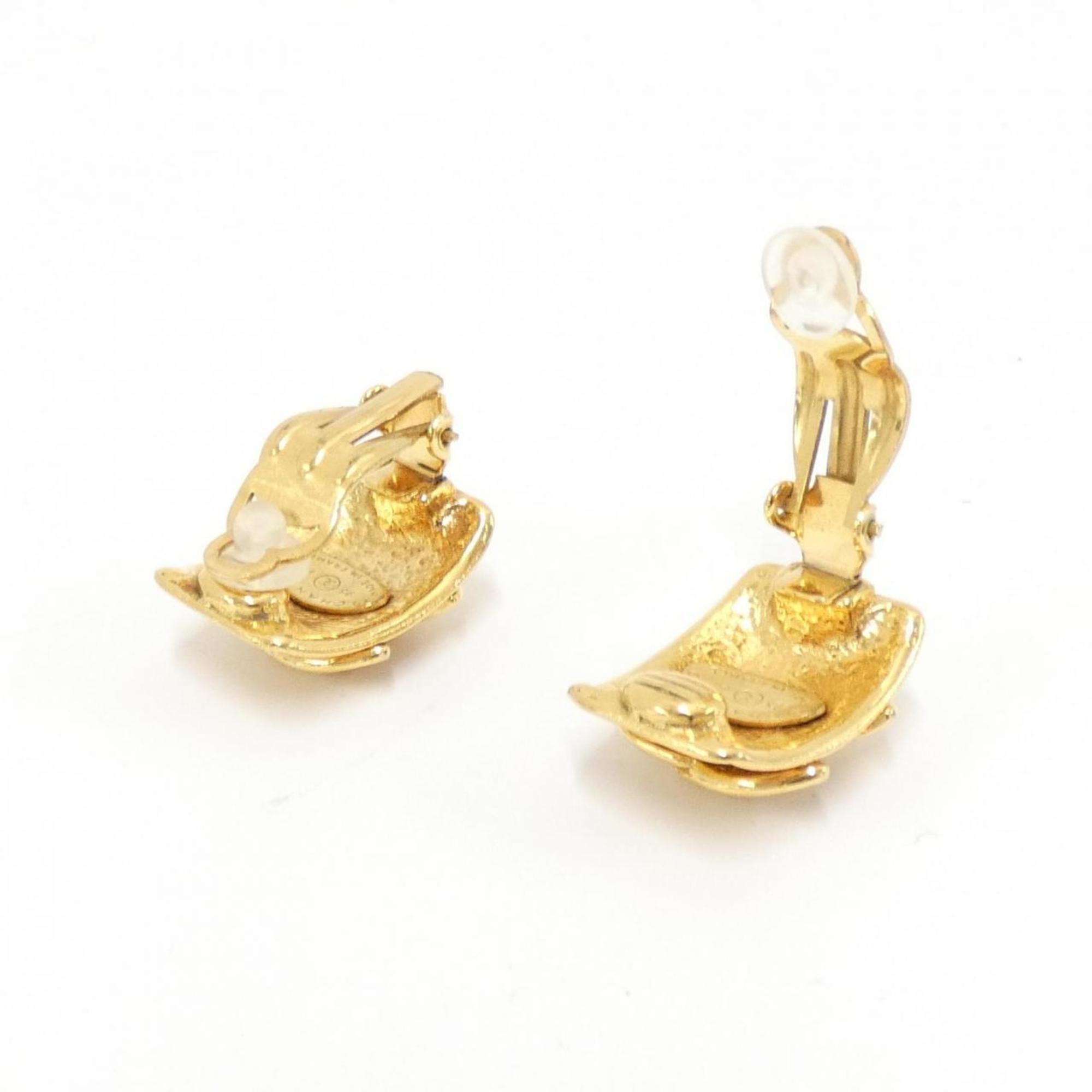 Earrings Gold-Tone Metal