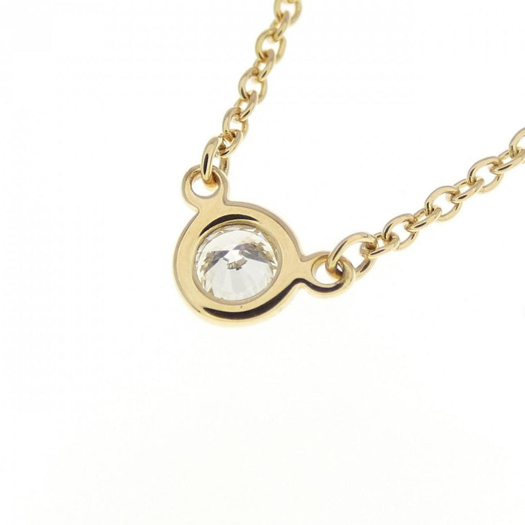 Elsa Peretti Diamonds By The Yard Pendant Necklace 18K Yellow Gold and Diamond