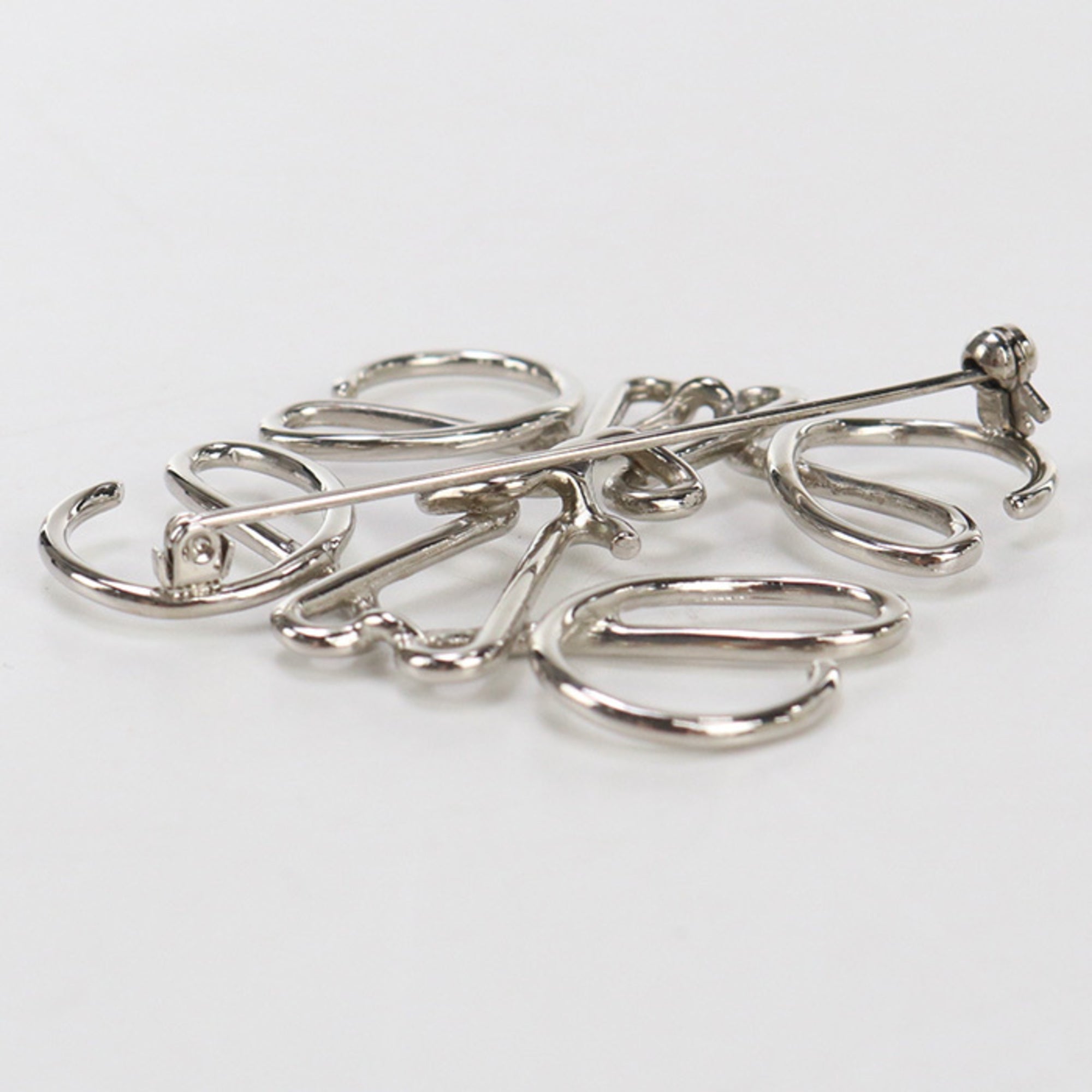 Anagram Brooch Metal Silver