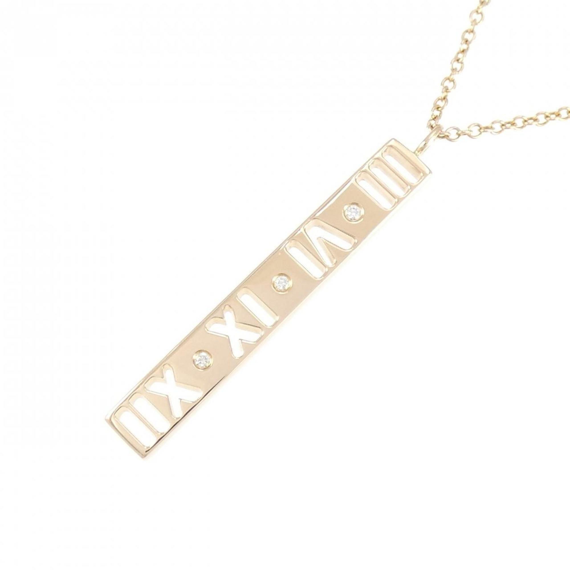 Atlas Pendant Necklace 18K Rose Gold