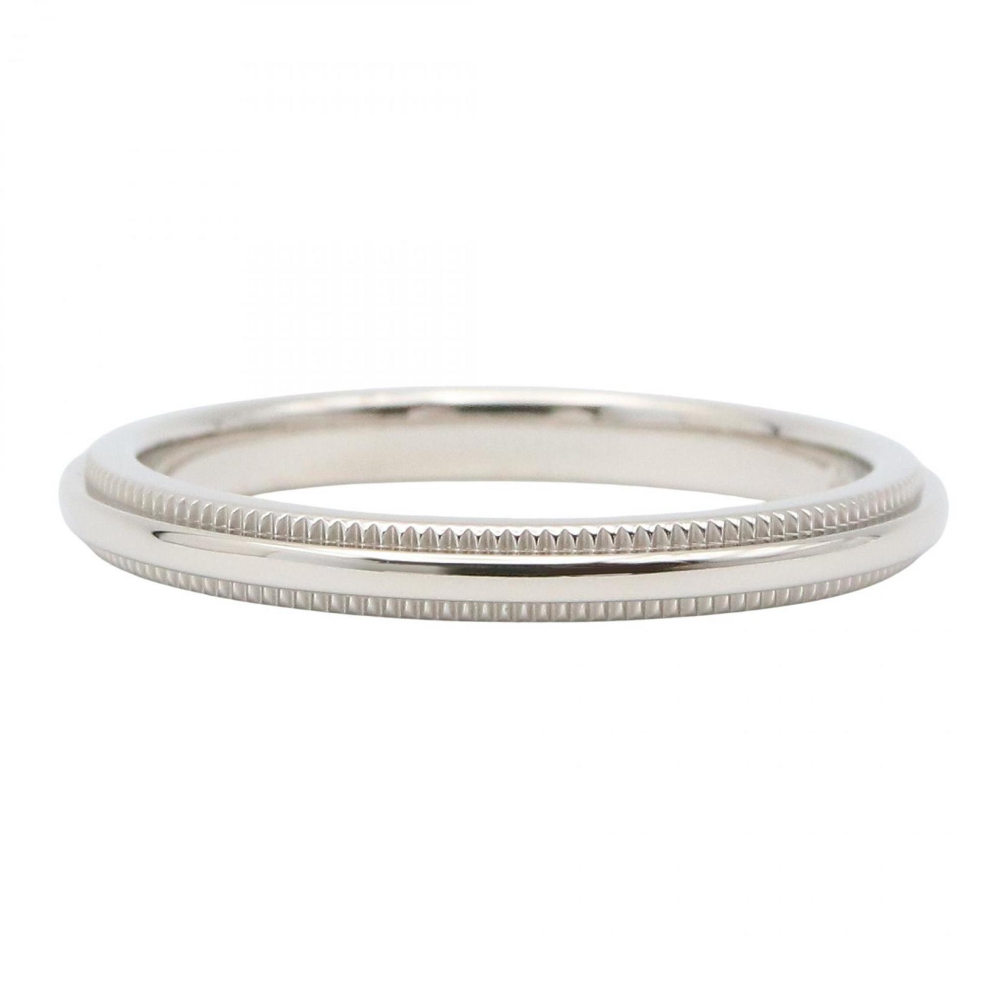 Milgrain Ring Sterling Silver and Platinum