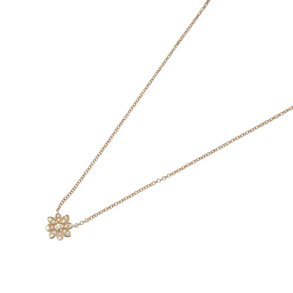 Pendant Necklace Rose Gold with Diamond