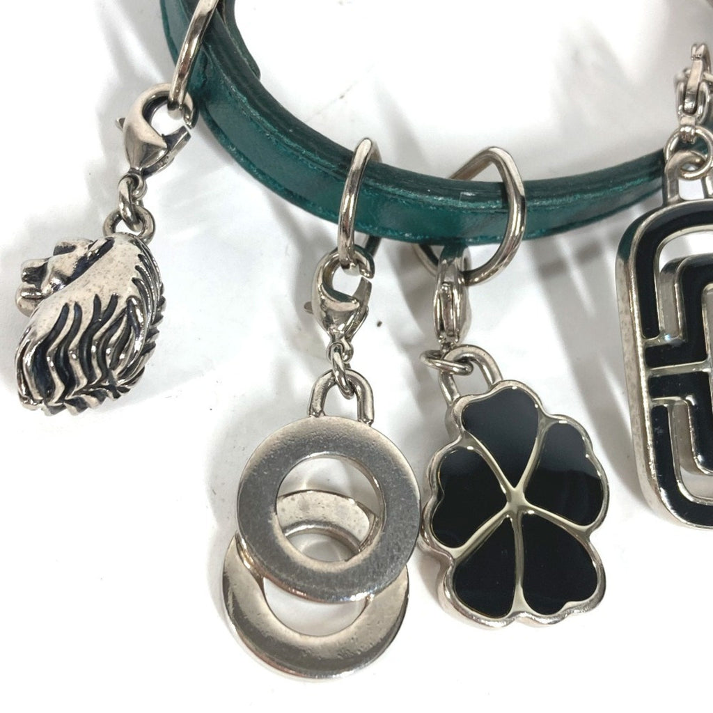 Leather Bracelet Green