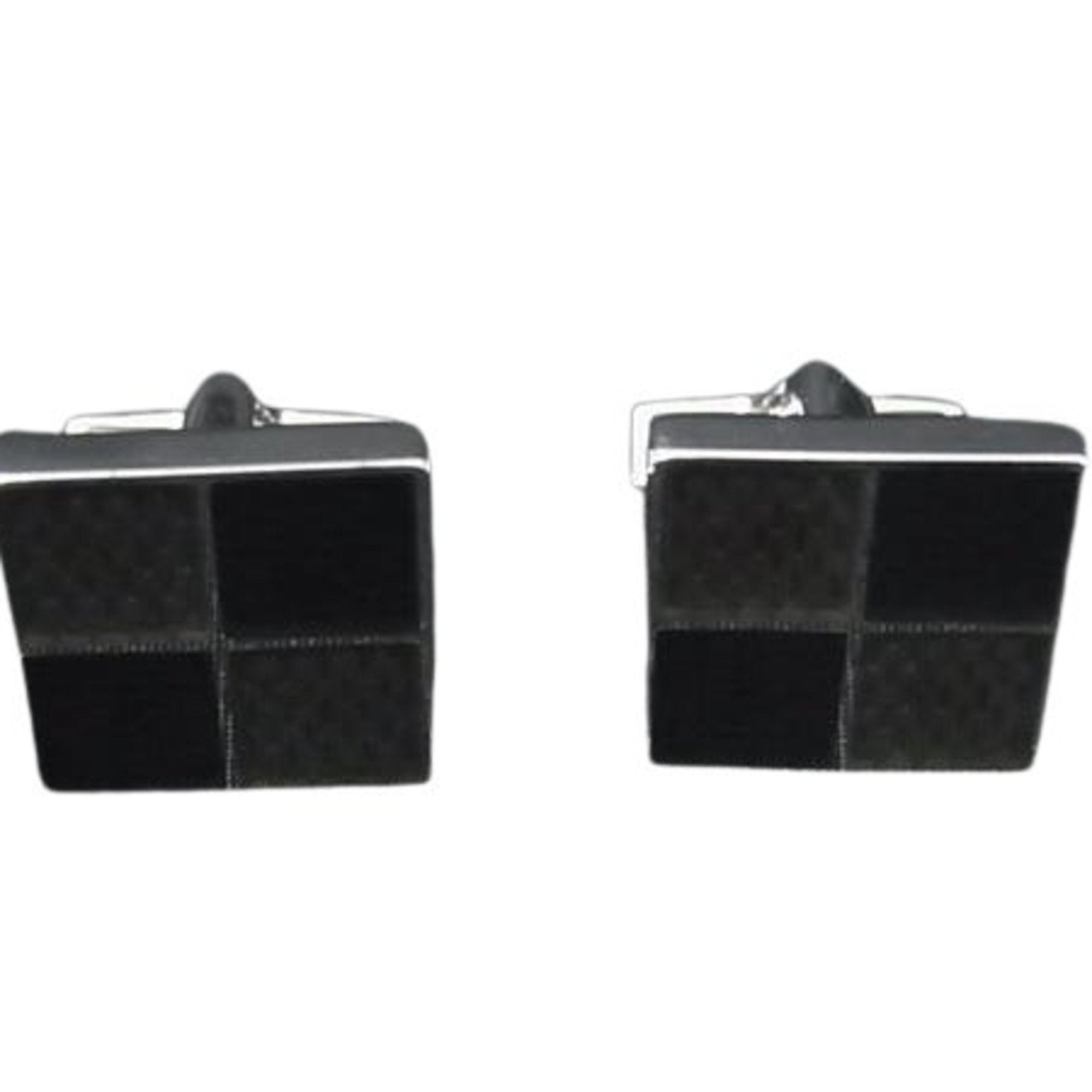 Damier Cufflinks Sterling Silver Bracelet