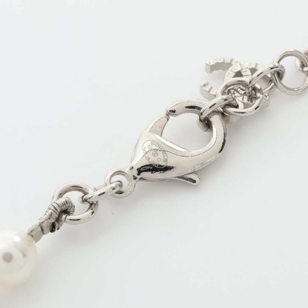 CC Logo Pendant Necklace Sterling Silver