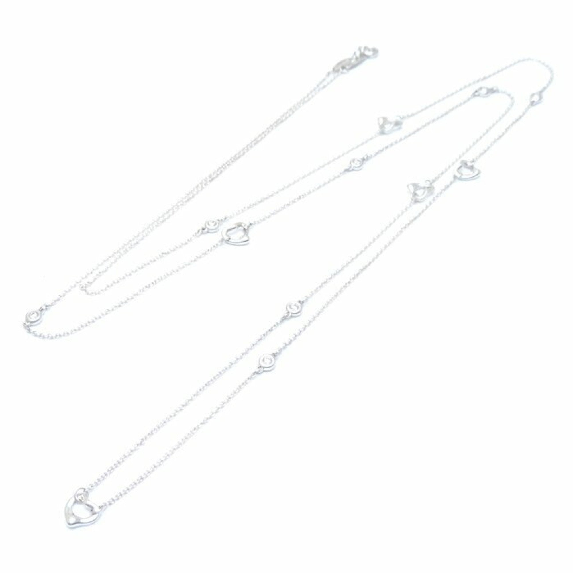 Elsa Peretti Pendant Necklace Sterling Silver 6.3mm