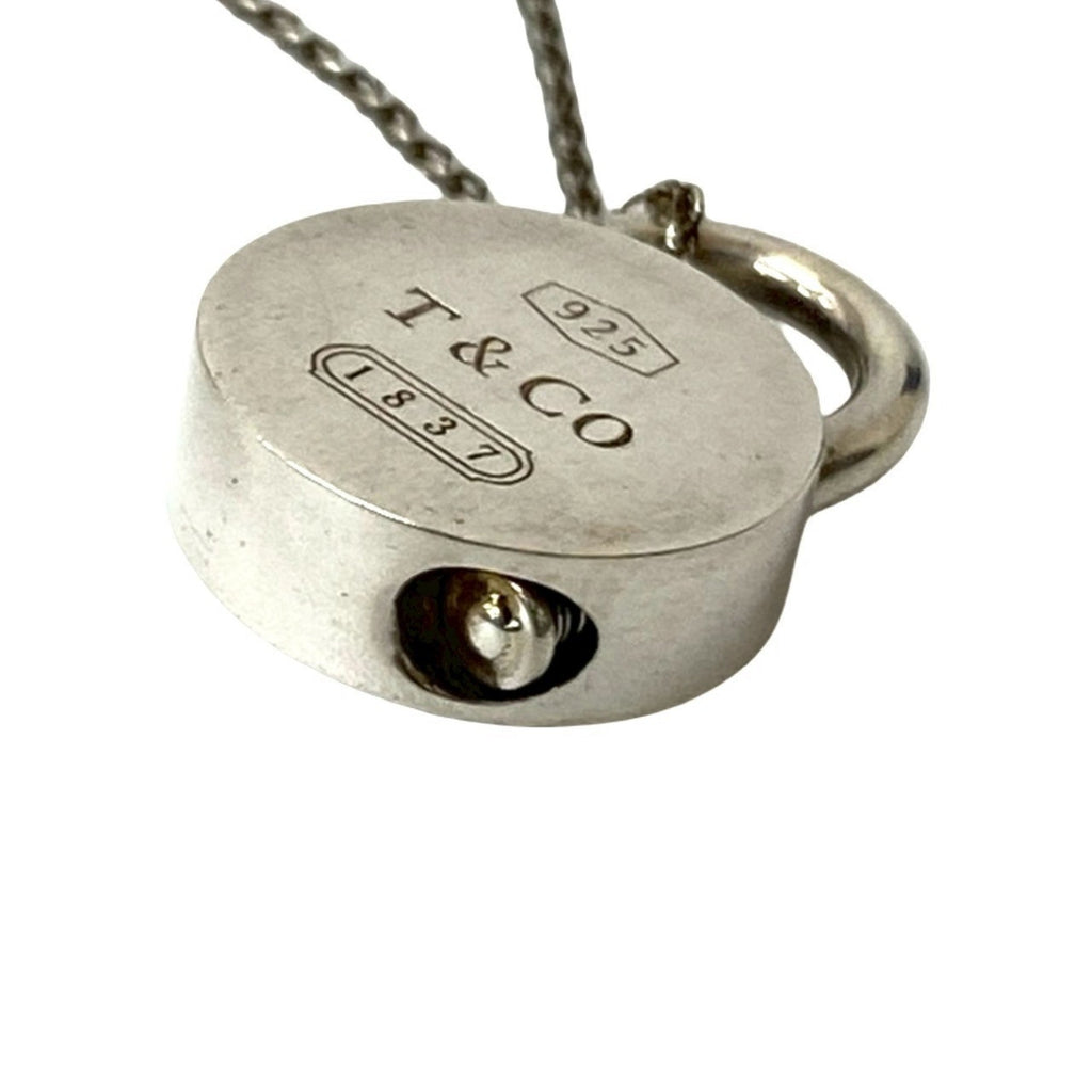 Round Rock Pendant Necklace Sterling Silver