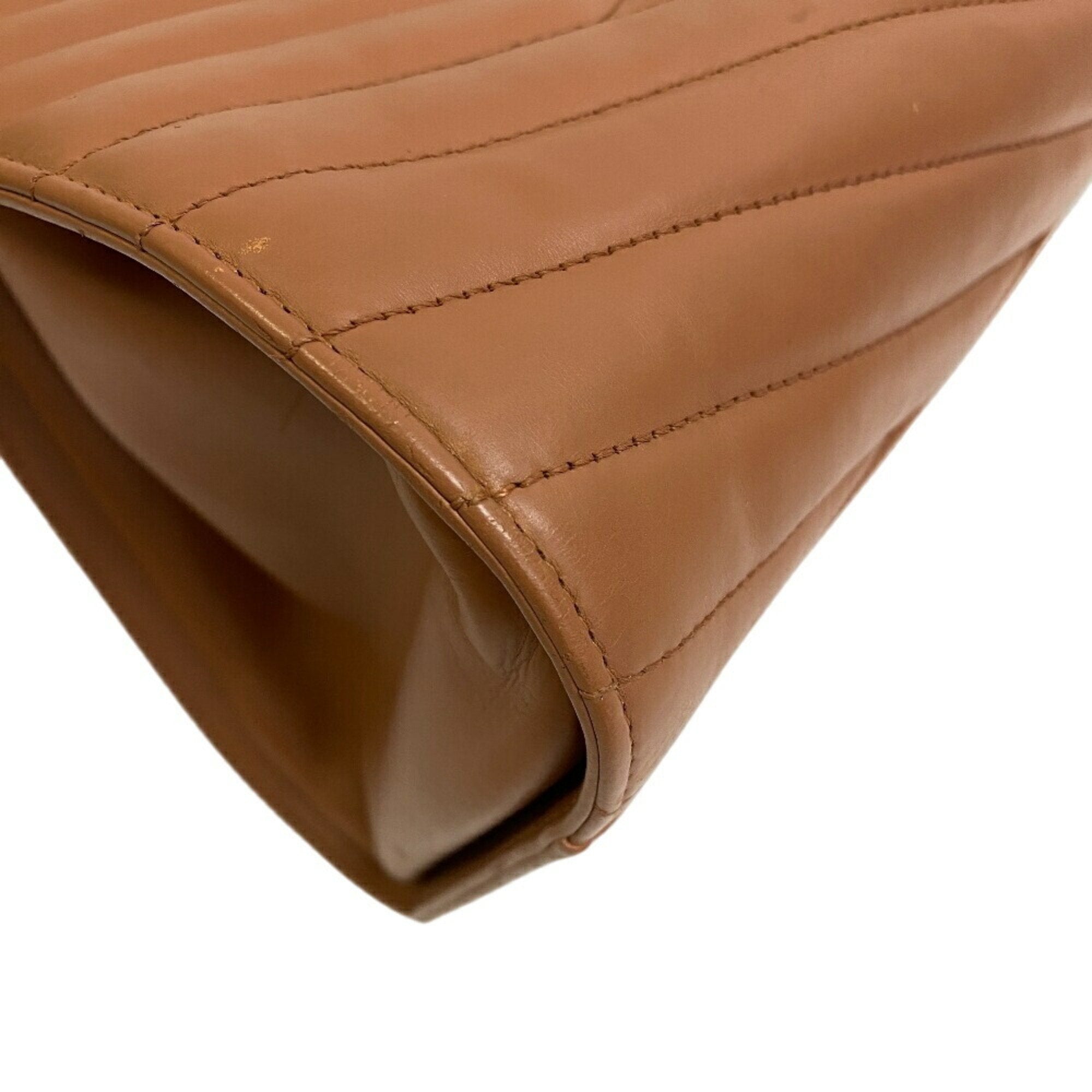 Gabrielle Tote Chevron Leather Medium