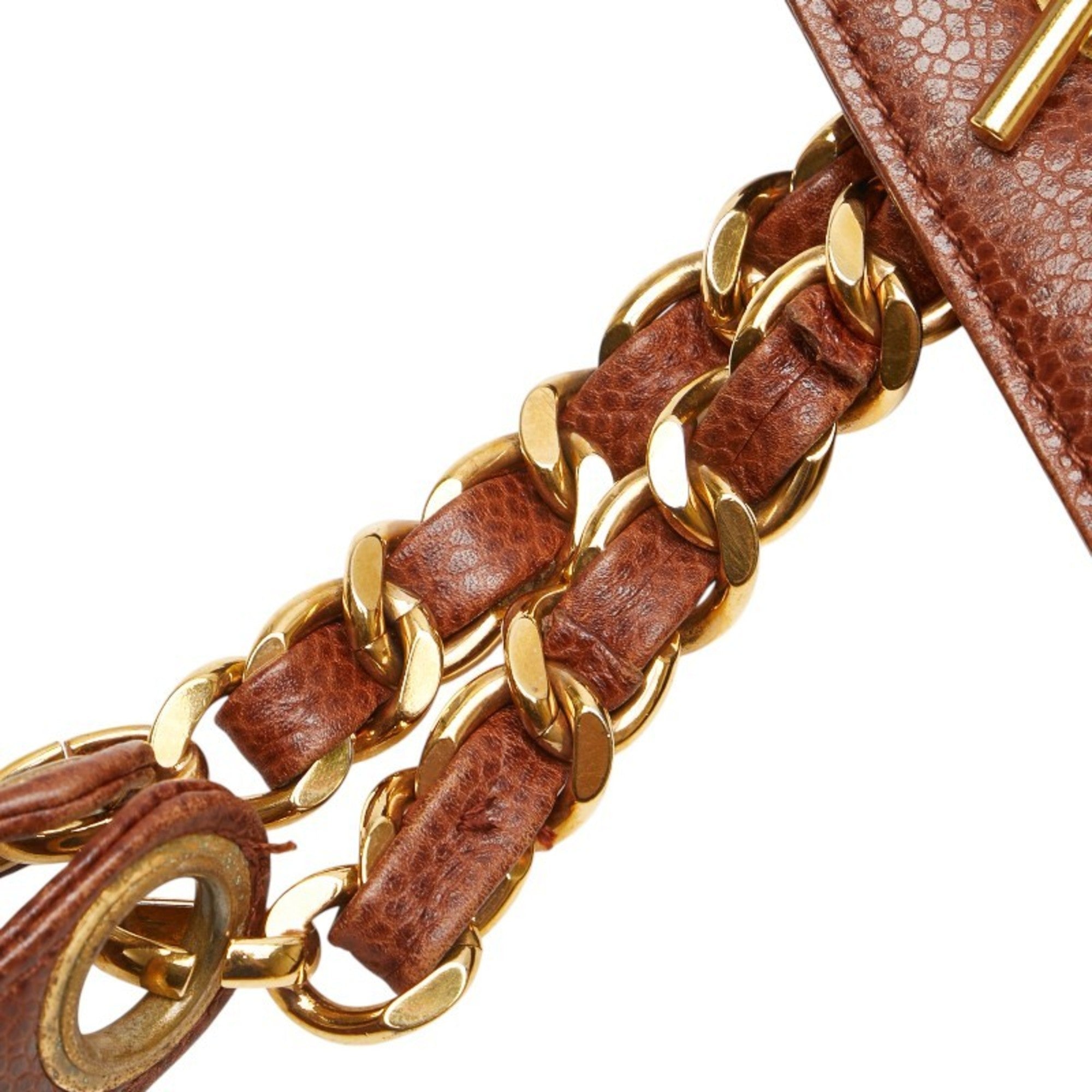 Vintage Timeless Chain Shoulder Bag Caviar Medium