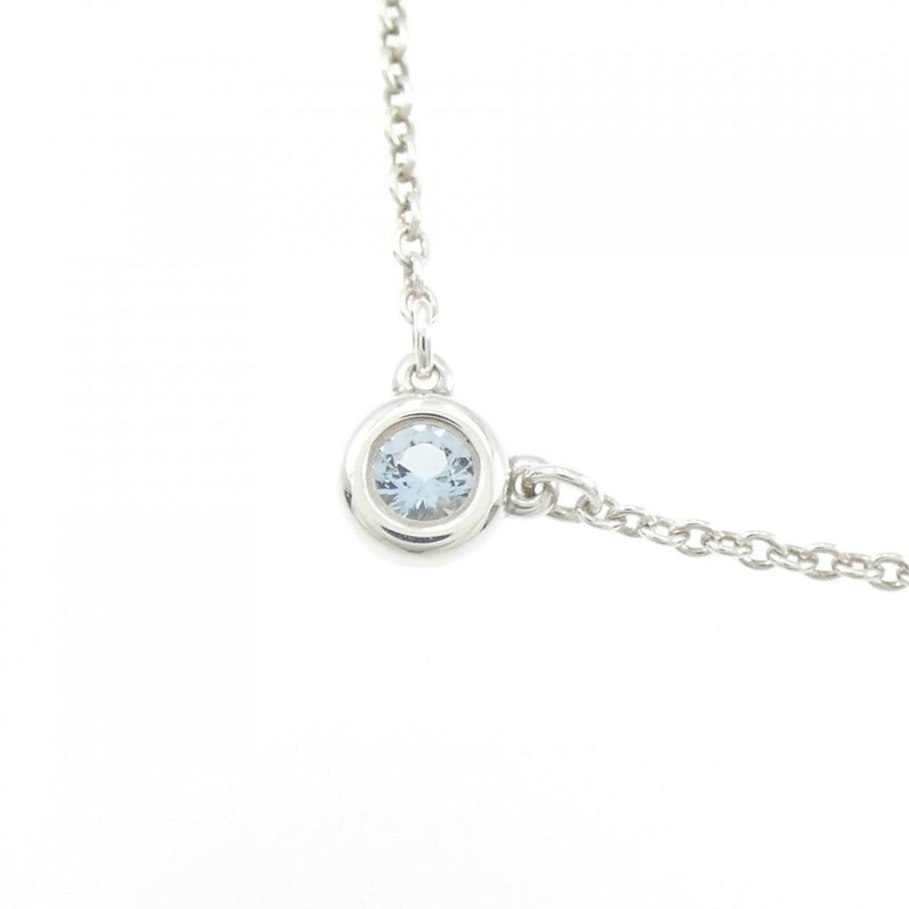 Elsa Peretti Diamonds By The Yard Pendant Necklace Sterling Silver