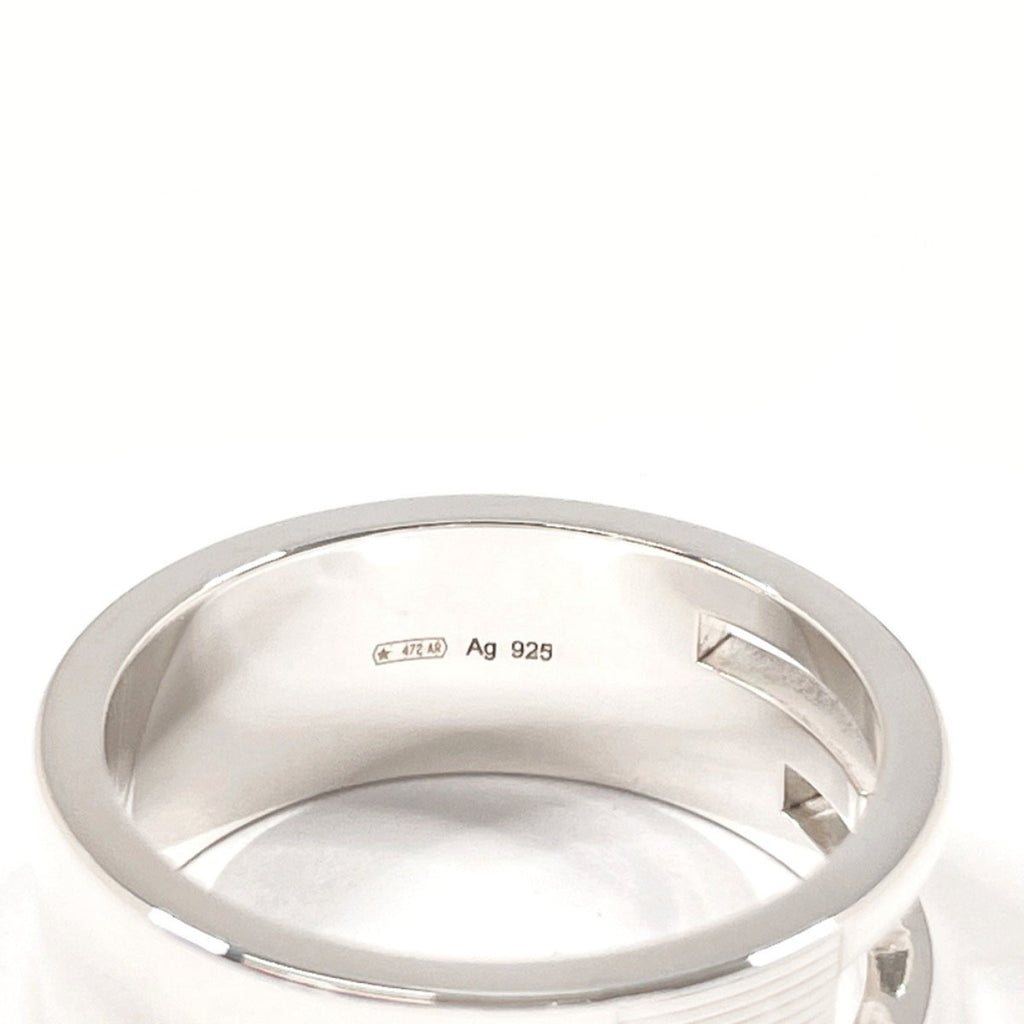 Cutout G Ring Sterling Silver