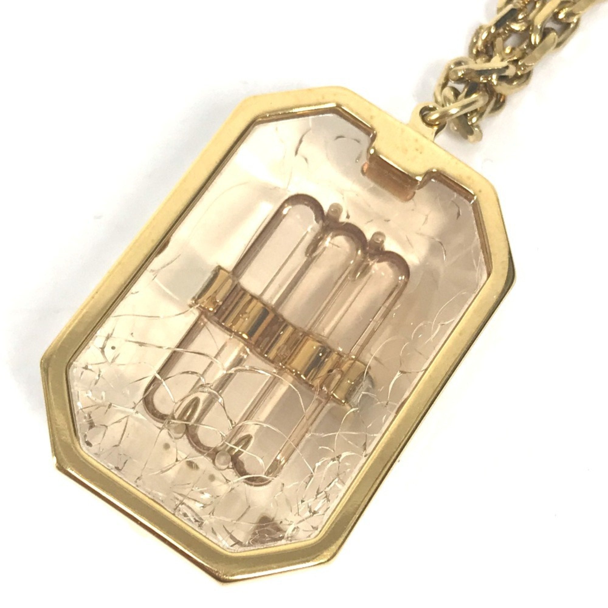 Pendant Necklace Metal Gold