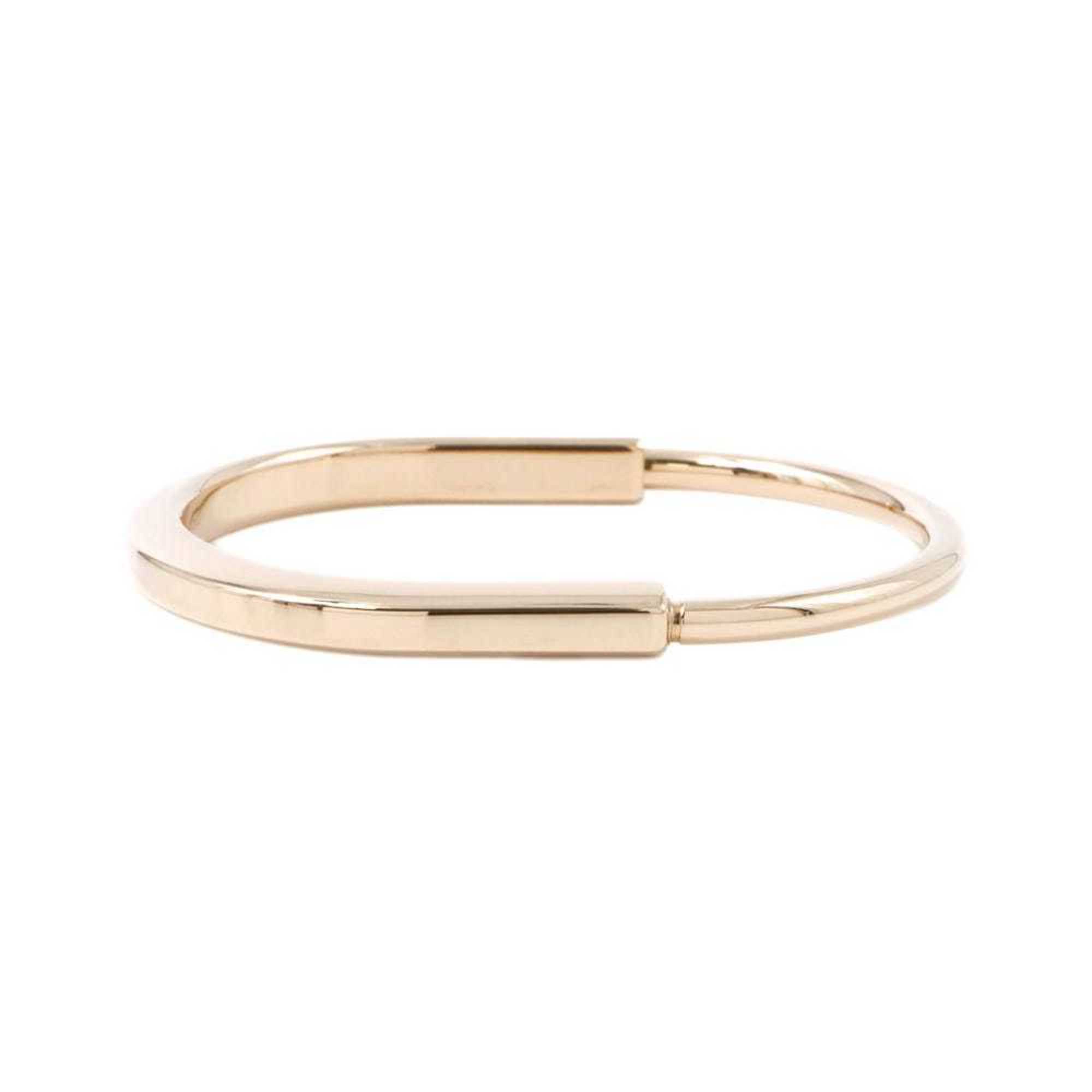 Rock Bangle Bracelet Rose Gold Large
