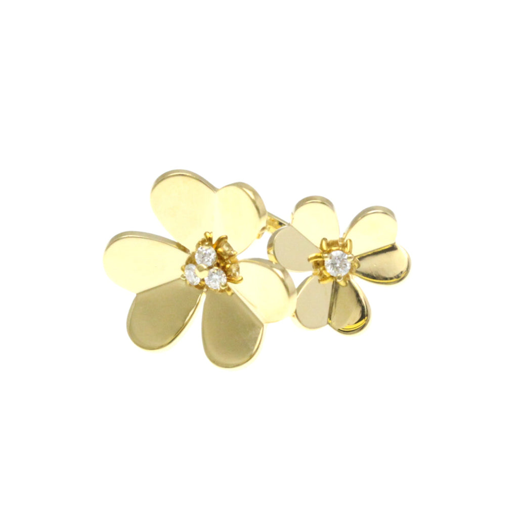 Band Ring 18K Yellow Gold with Diamond