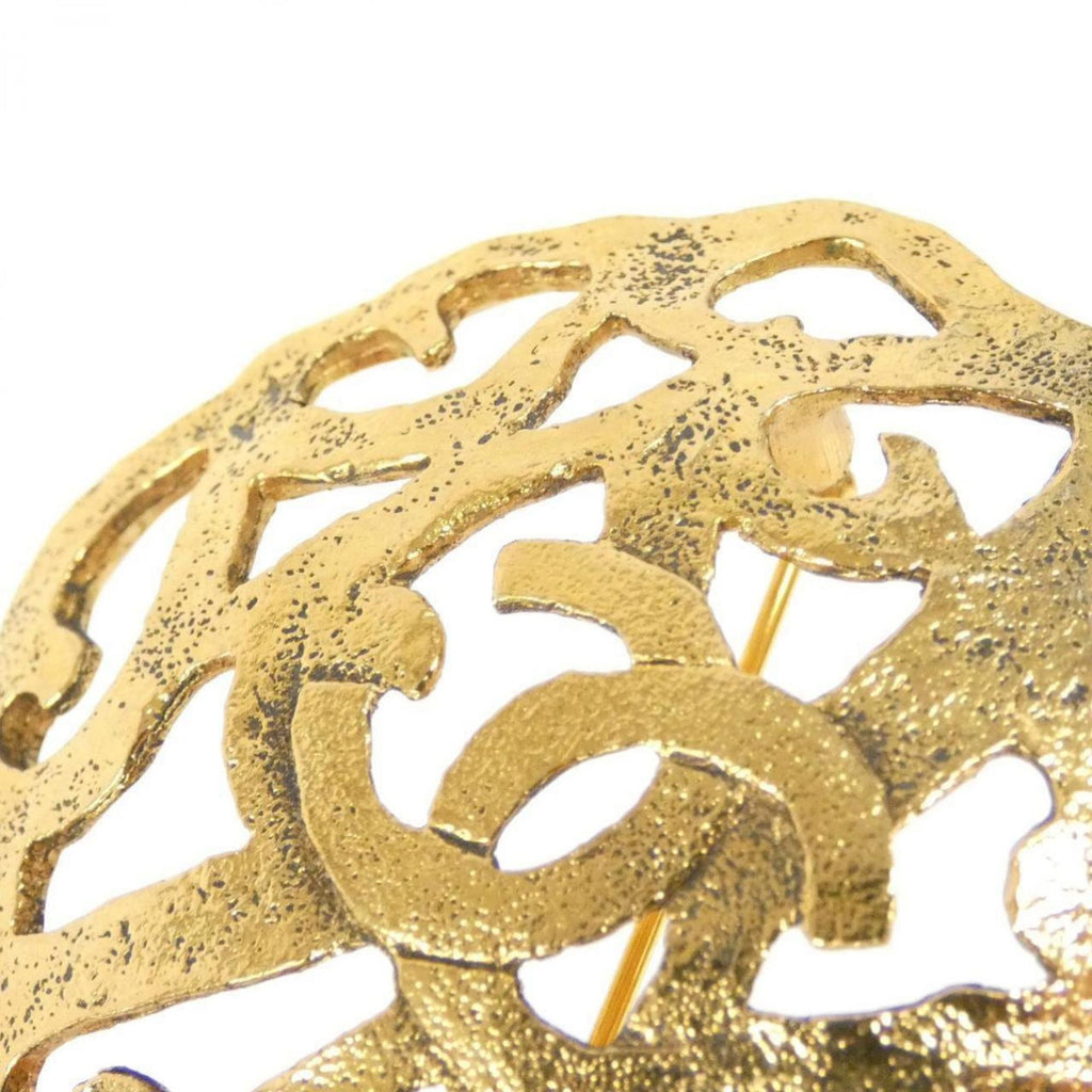 Brooch Gold-Tone Metal