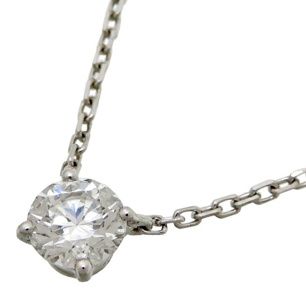 Love Pendant Necklace 18K White Gold with Diamond