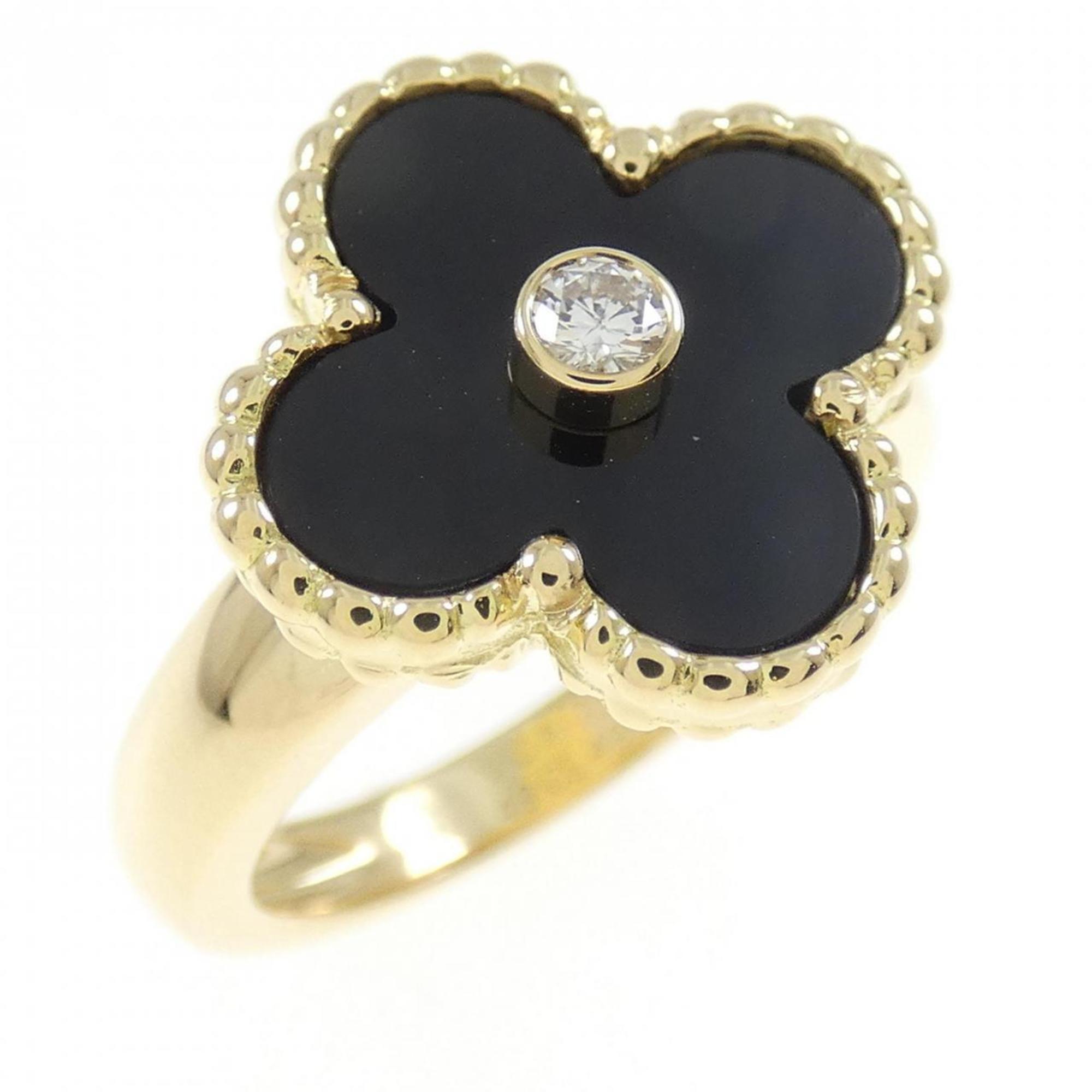 Vintage Alhambra Ring 18K Yellow Gold