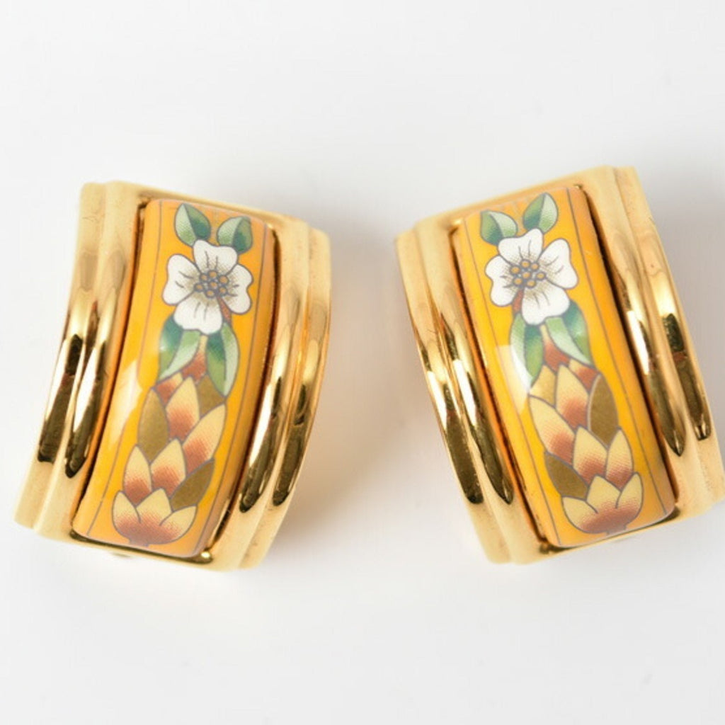 Earrings Gold-Tone Metal