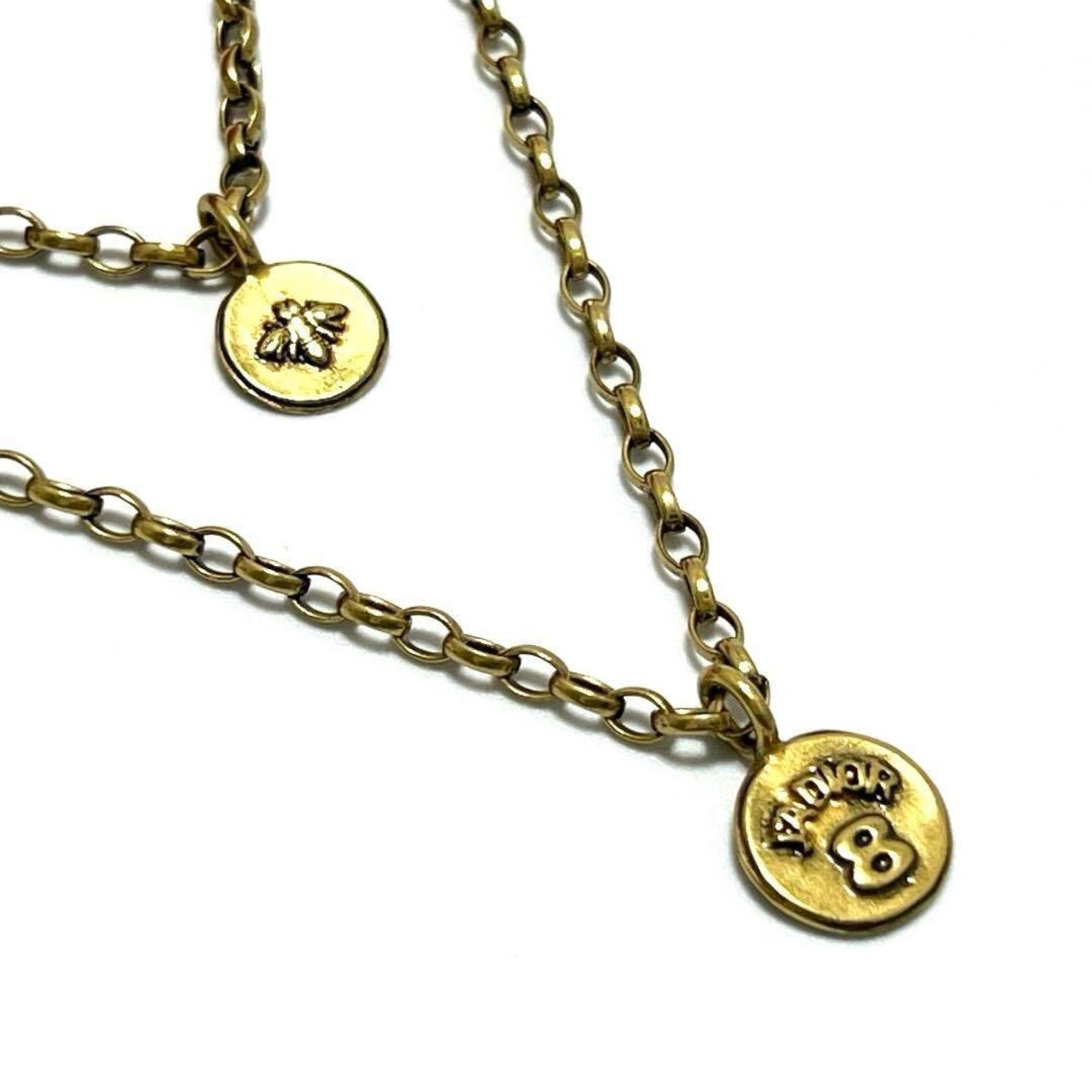 Pendant Necklace Metal Double Layer J'Adior