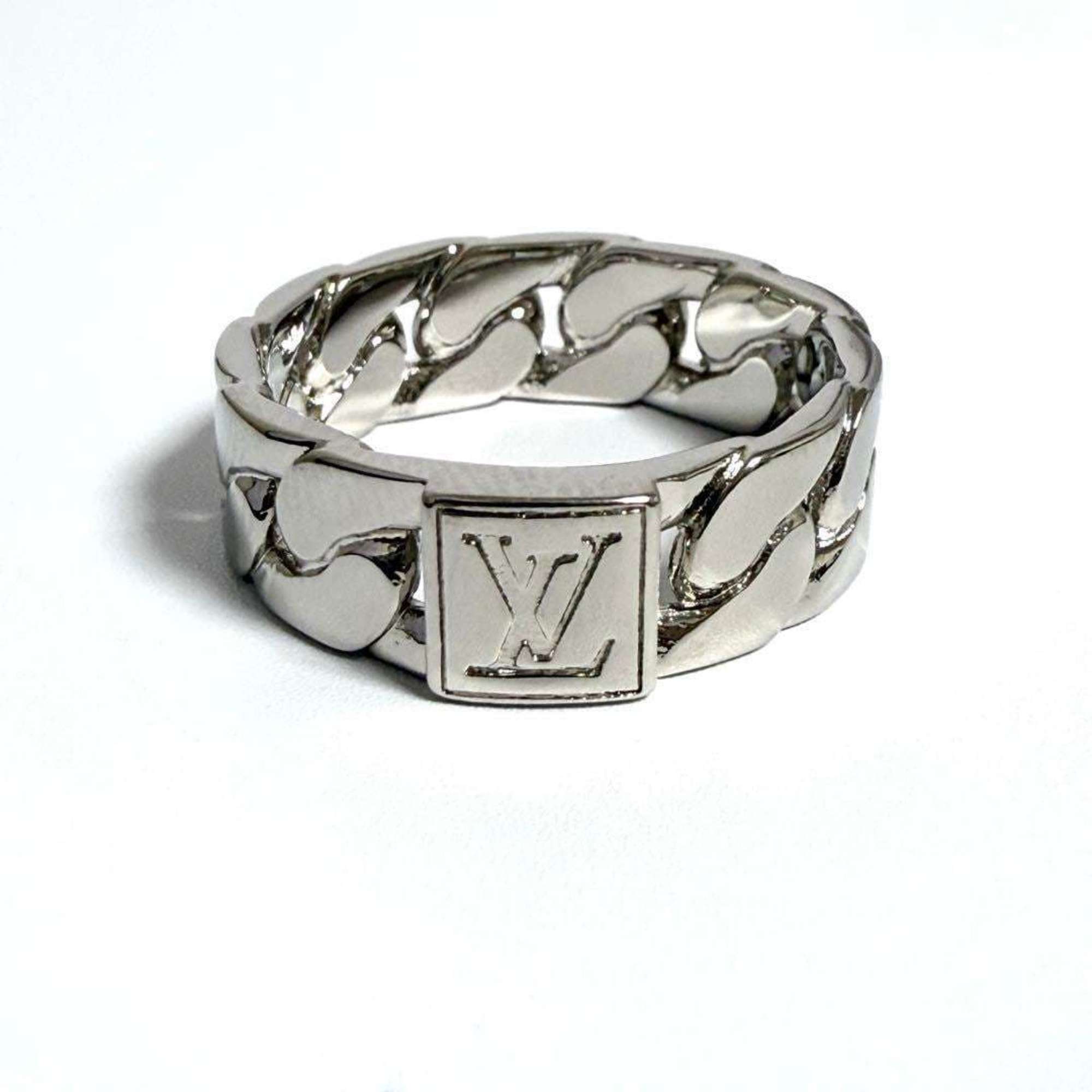 Mosaic Chain Ring Metal