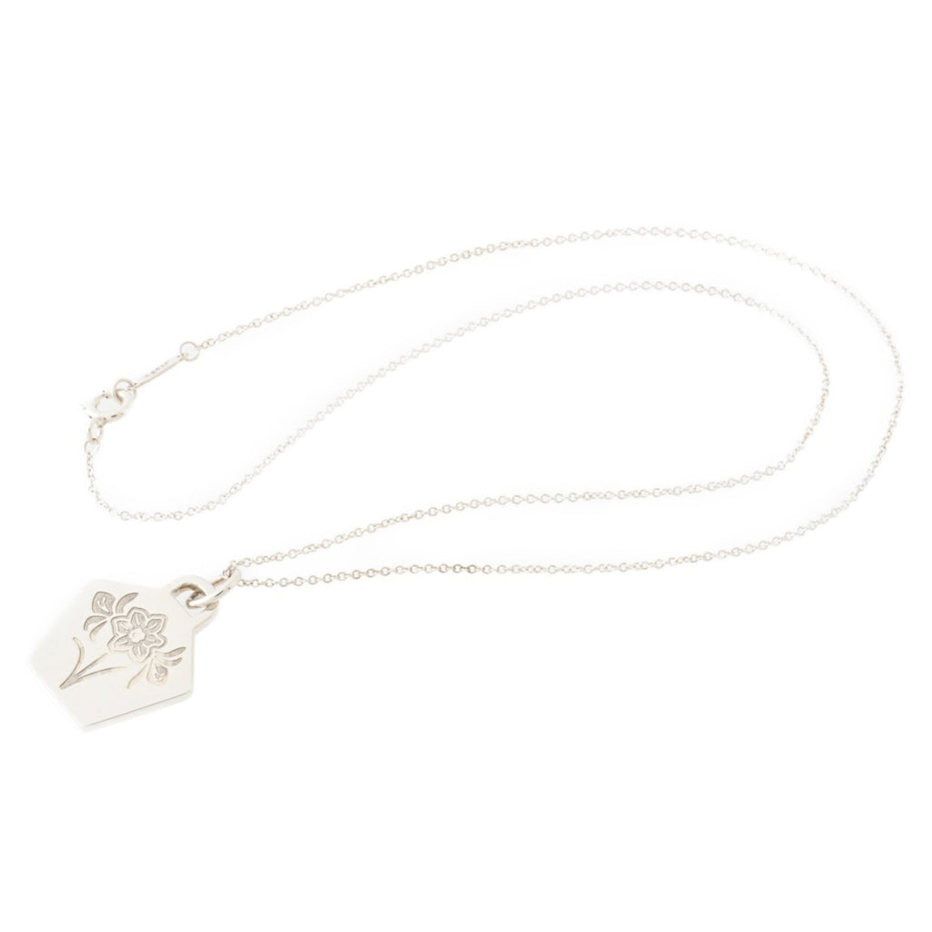 Pendant Necklace Sterling Silver 40cm